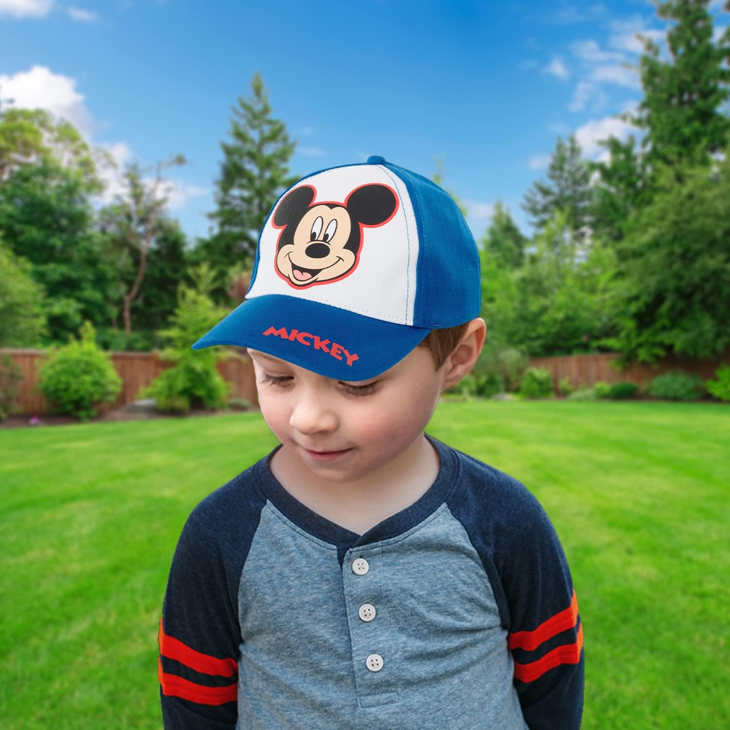 Disney Boys Mickey Mouse Baseball Cap 2 Pack