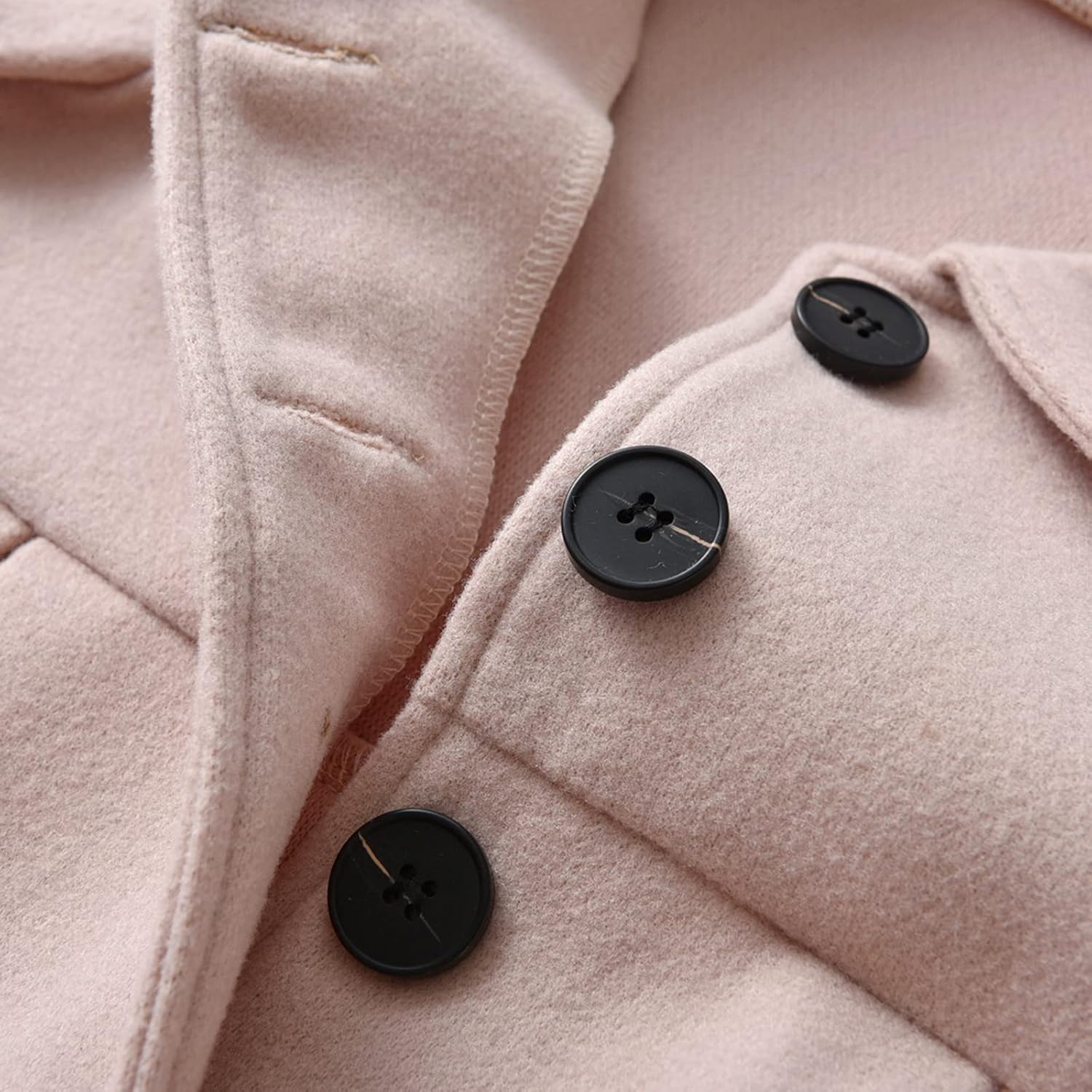 Unique Solid Color Winter Jacket for Girls