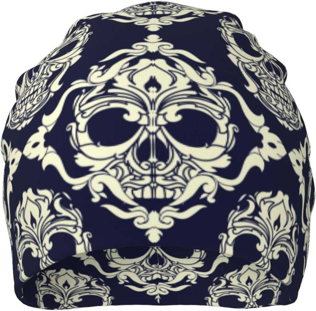 Unisex Skull Beanie Soft Winter