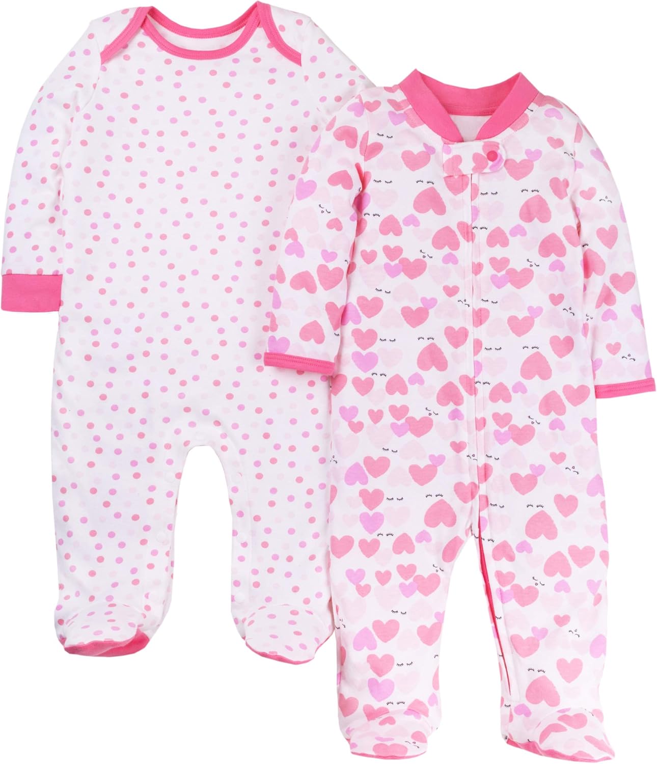 Lamaze Baby Girls Eco-Friendly Sleep N Play 2 Pk