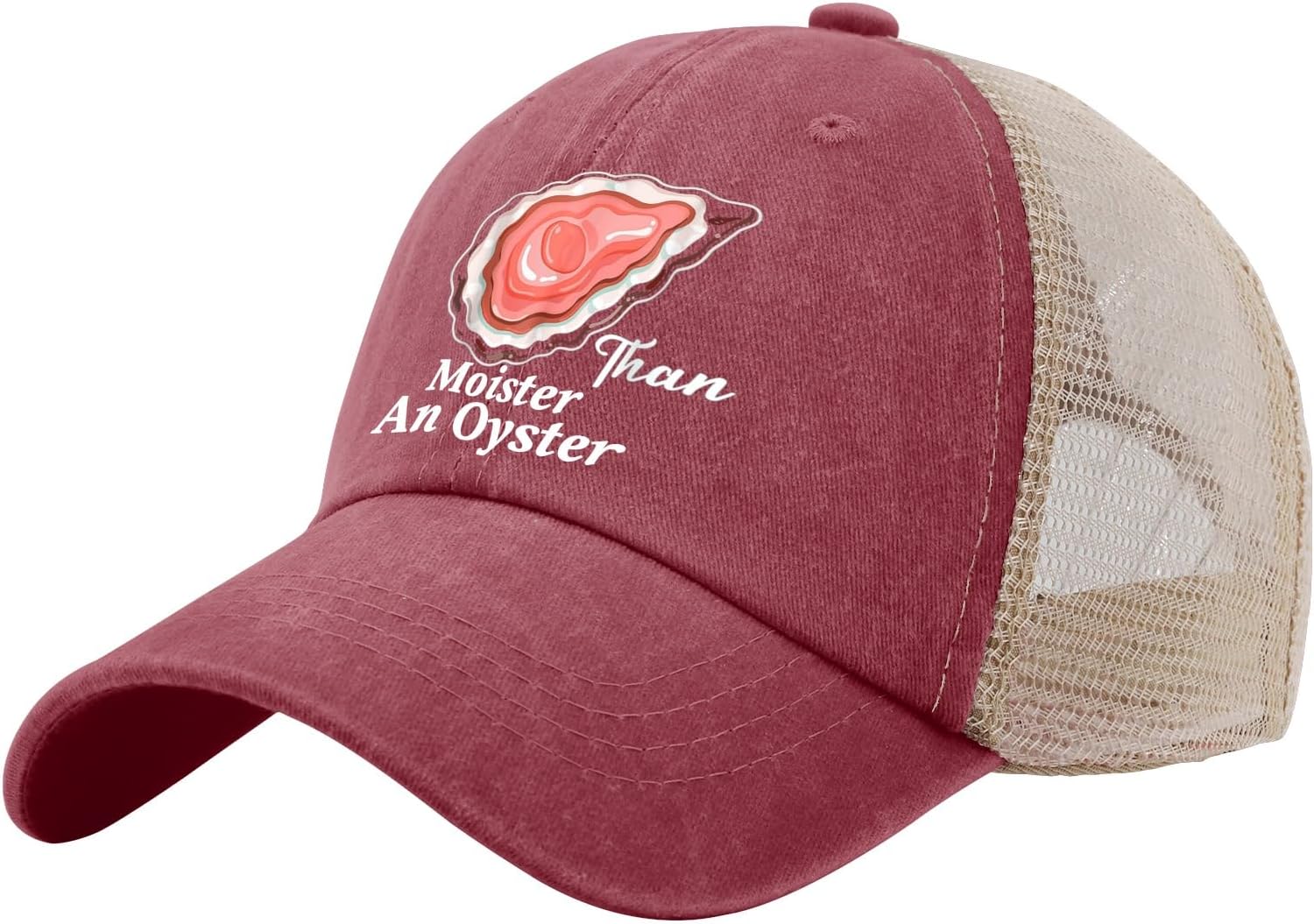 Moister Than an Oyster Funny Inapp Trucker Hat