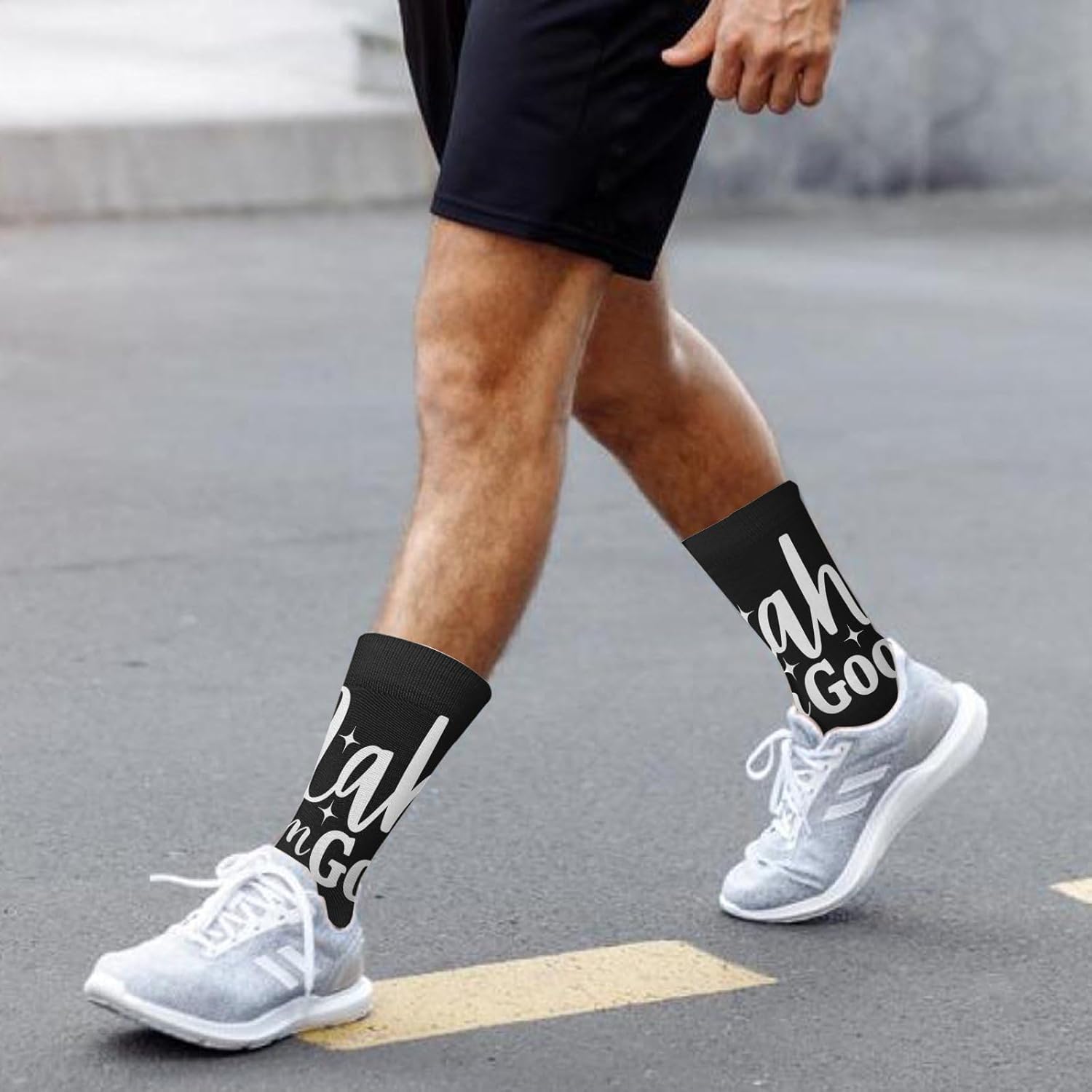 Generic Mens Casual Knee-High Socks