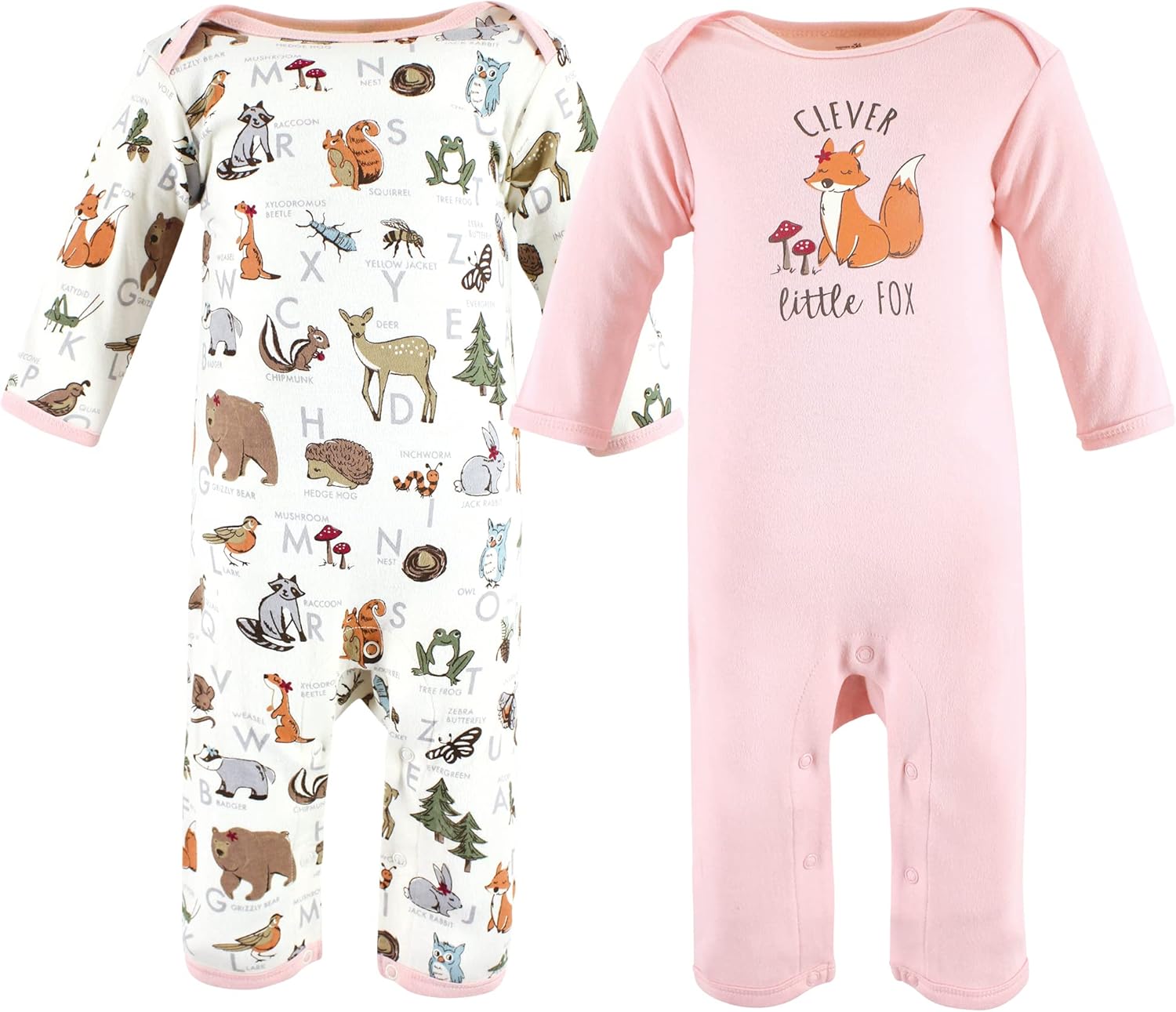 Hudson Baby Touched by Nature Organic Cotton Coveralls