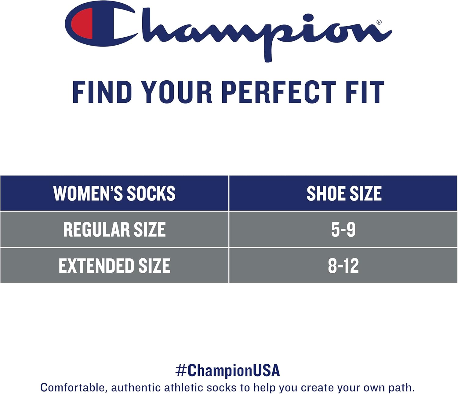 Champion Womens No-Show Socks Athletic Cushioned Socks 6-Pair Pack