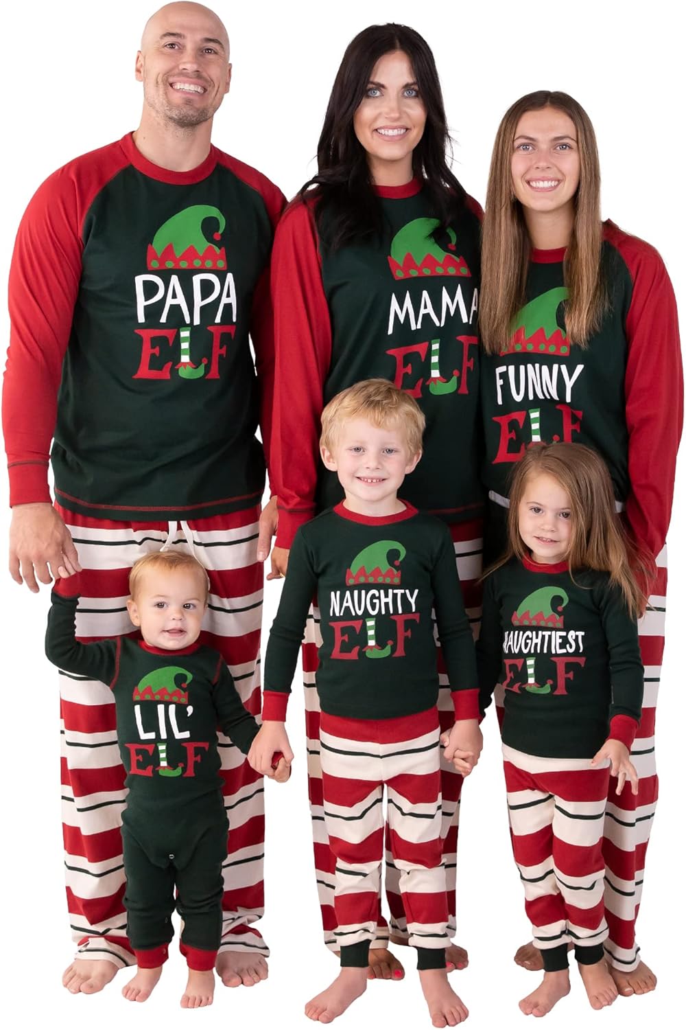 Lazy One Christmas Pajamas Family Set