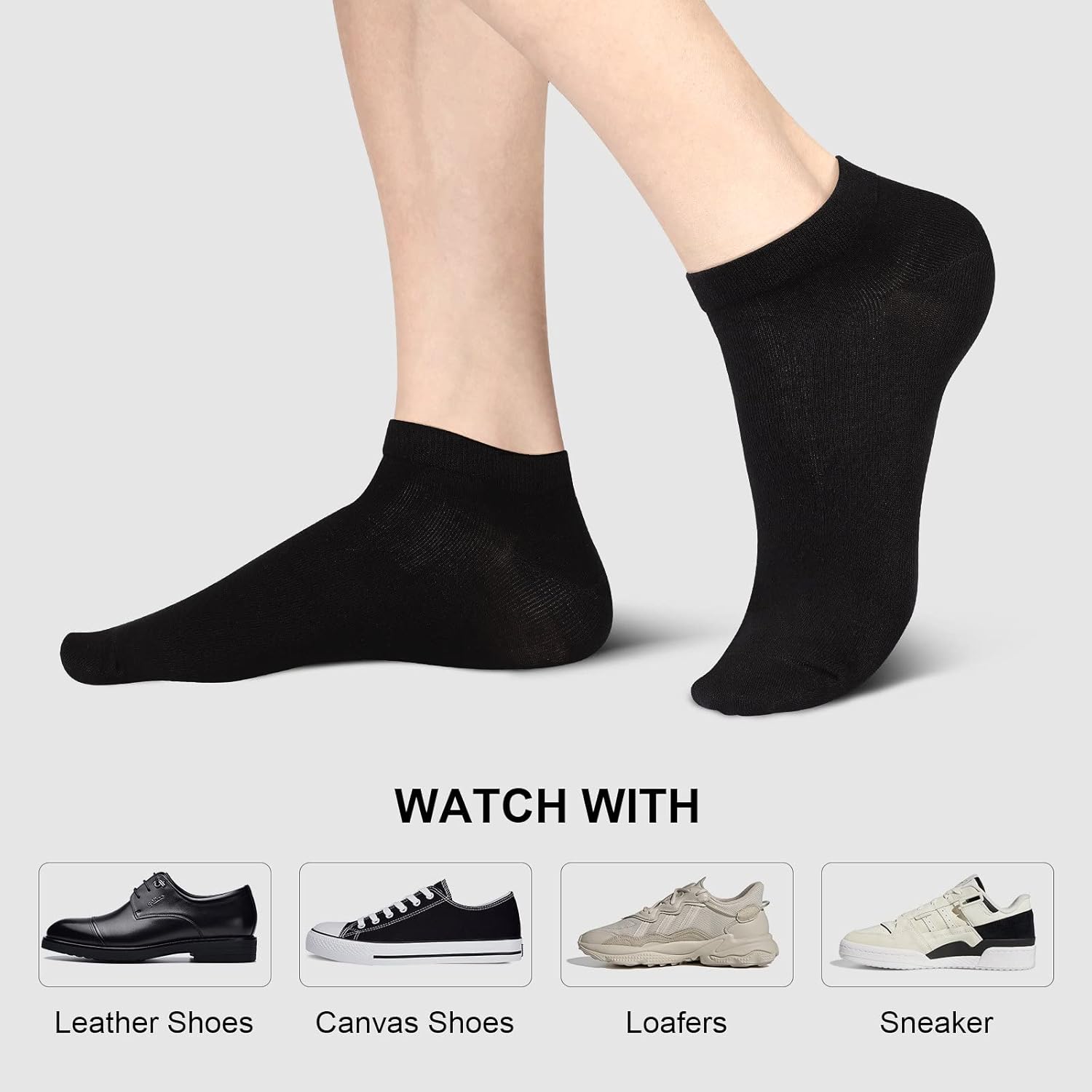 Wernies No-Show Socks for Men Comfortable Non-Slip Stylish Choice