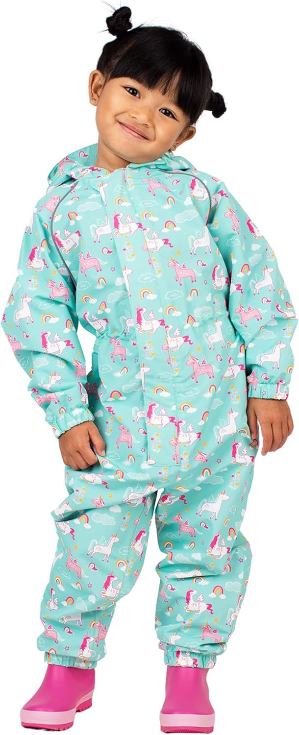JAN JUL Waterproof Windproof rain coveralls for kids