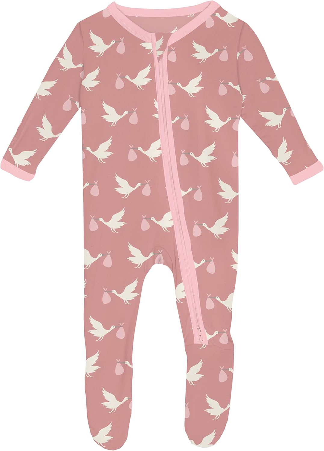 Welcome Home Footie with Zipper for Baby