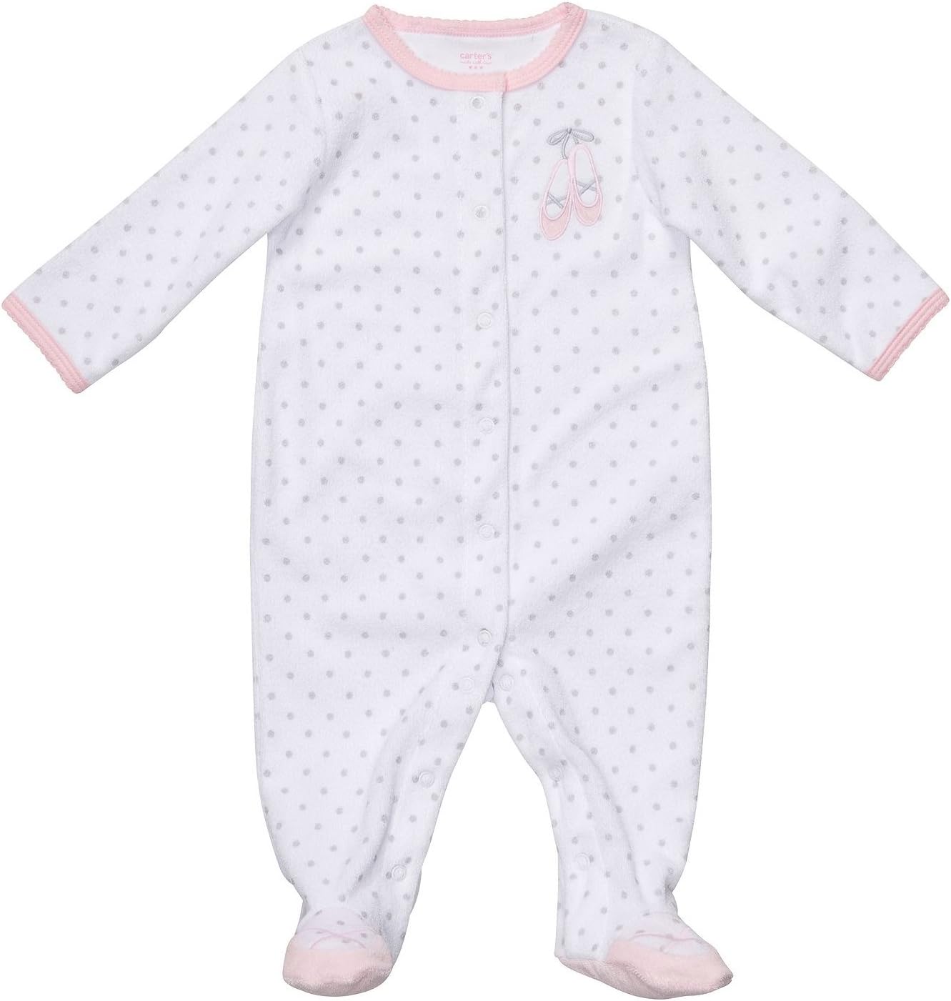 Carters Girls Blanket Sleeper for Newborn-9 Months