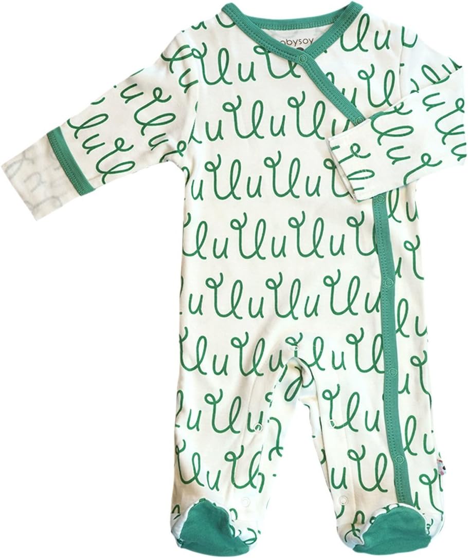 Chic Babysoy Organic Alphabet Onepiece 03-06 Months