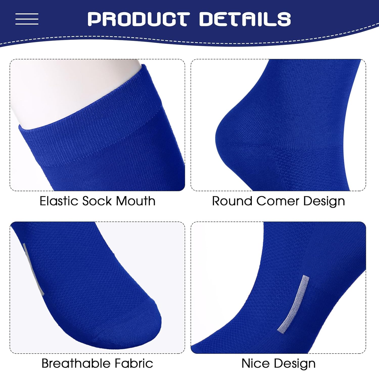 High-Quality Baseball Socks for Men Women