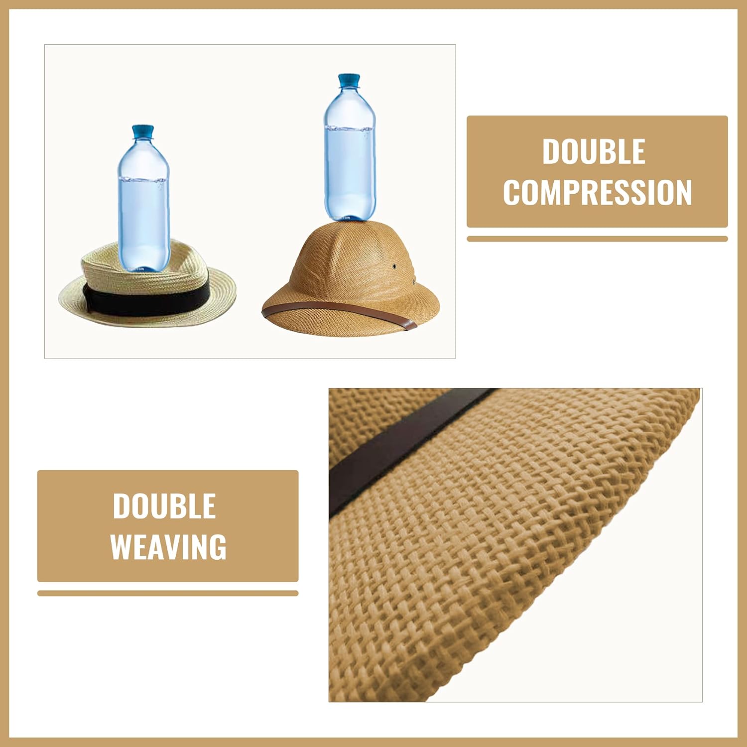SAJUZEN 100 STRAW HELMET PITH SUN HAT FOR Vs Dads Choice