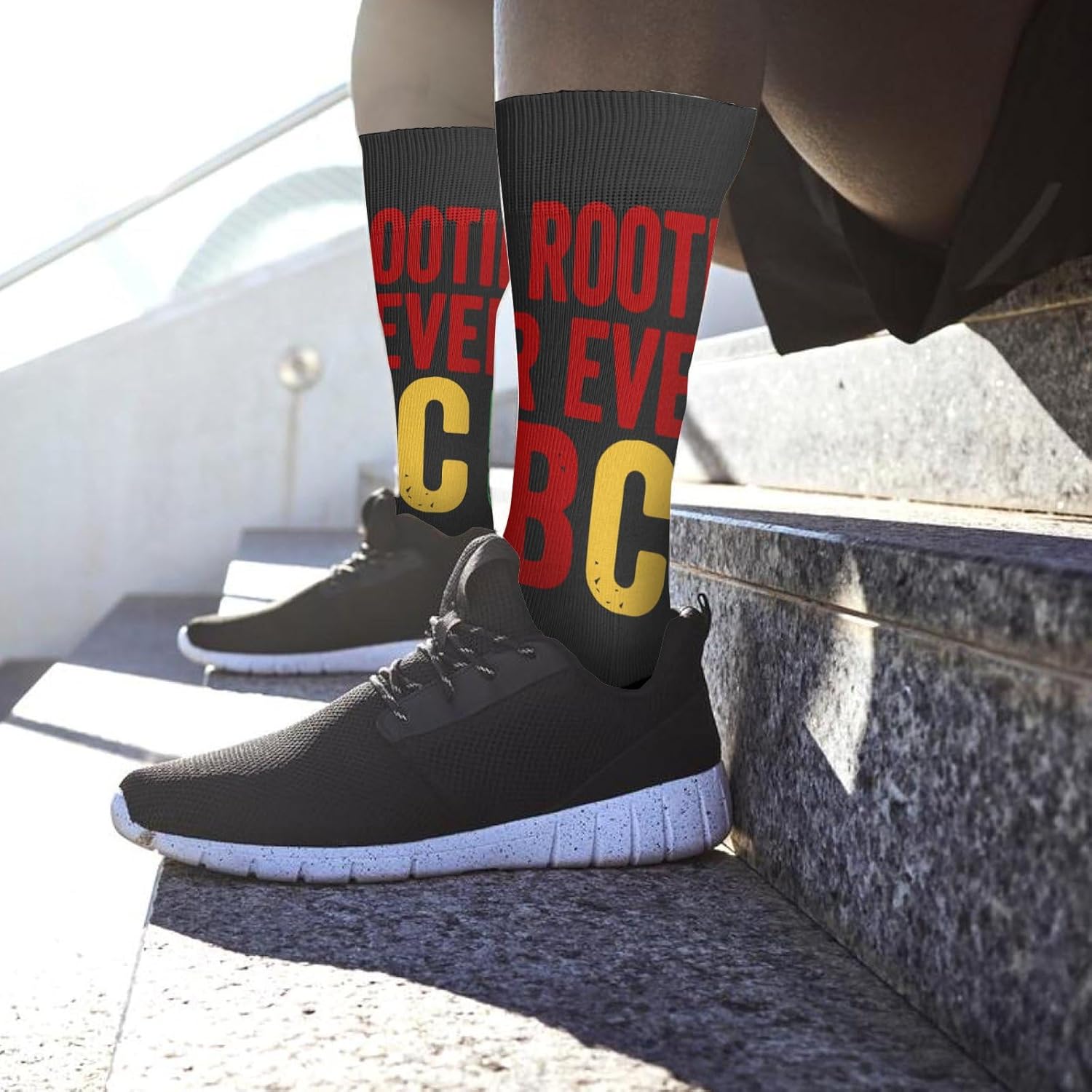 Unique knee-high socks for men