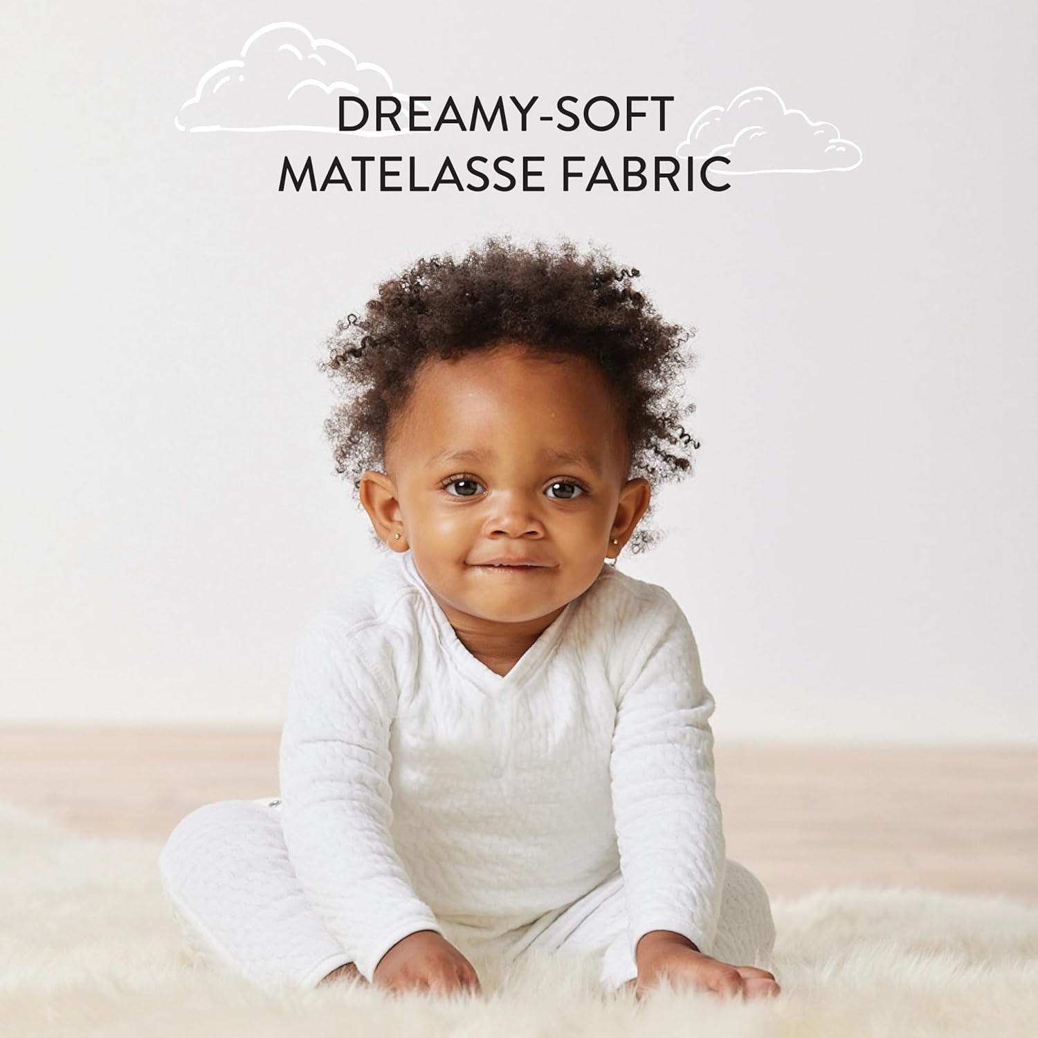 Reassuringly soft and gentle our best-selling Romper for growing babies