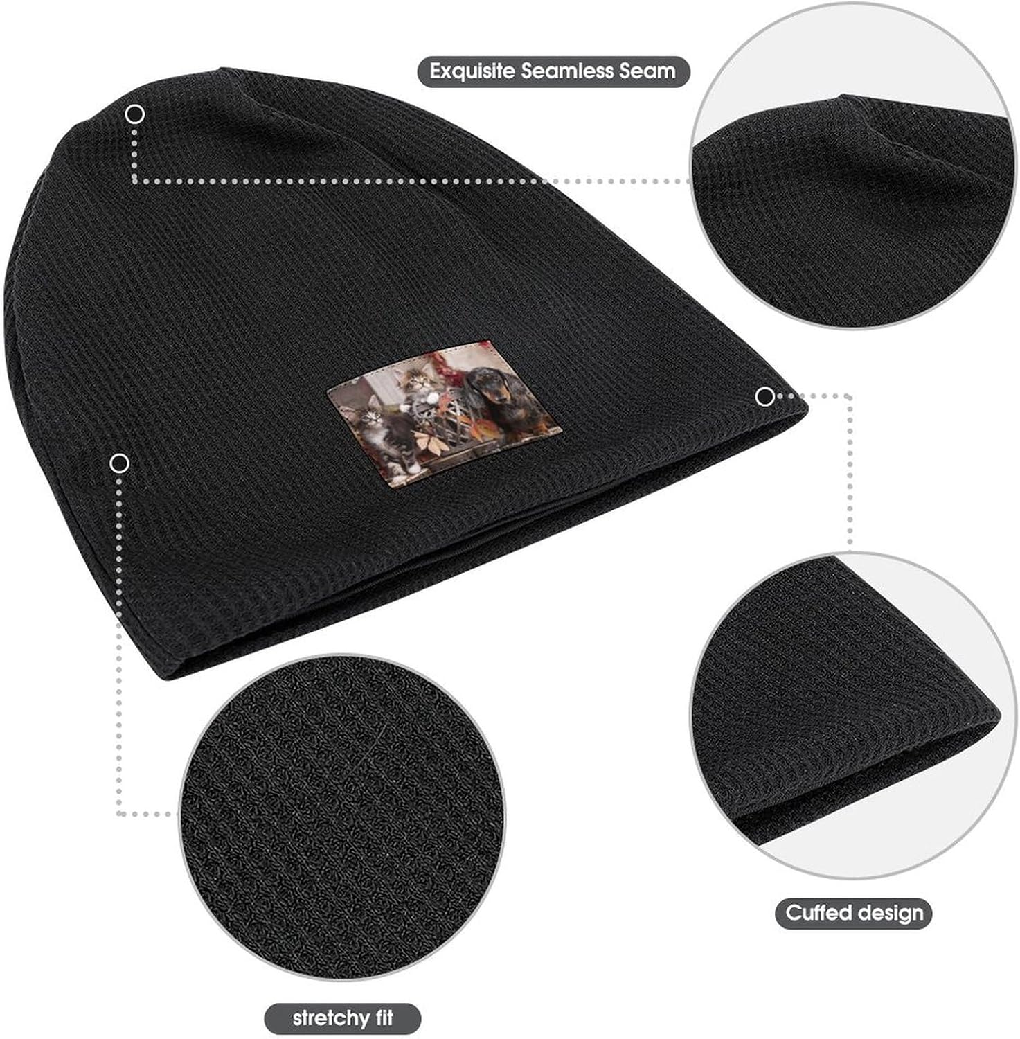 BTTLLKE Winter Beanie Fleece Hat