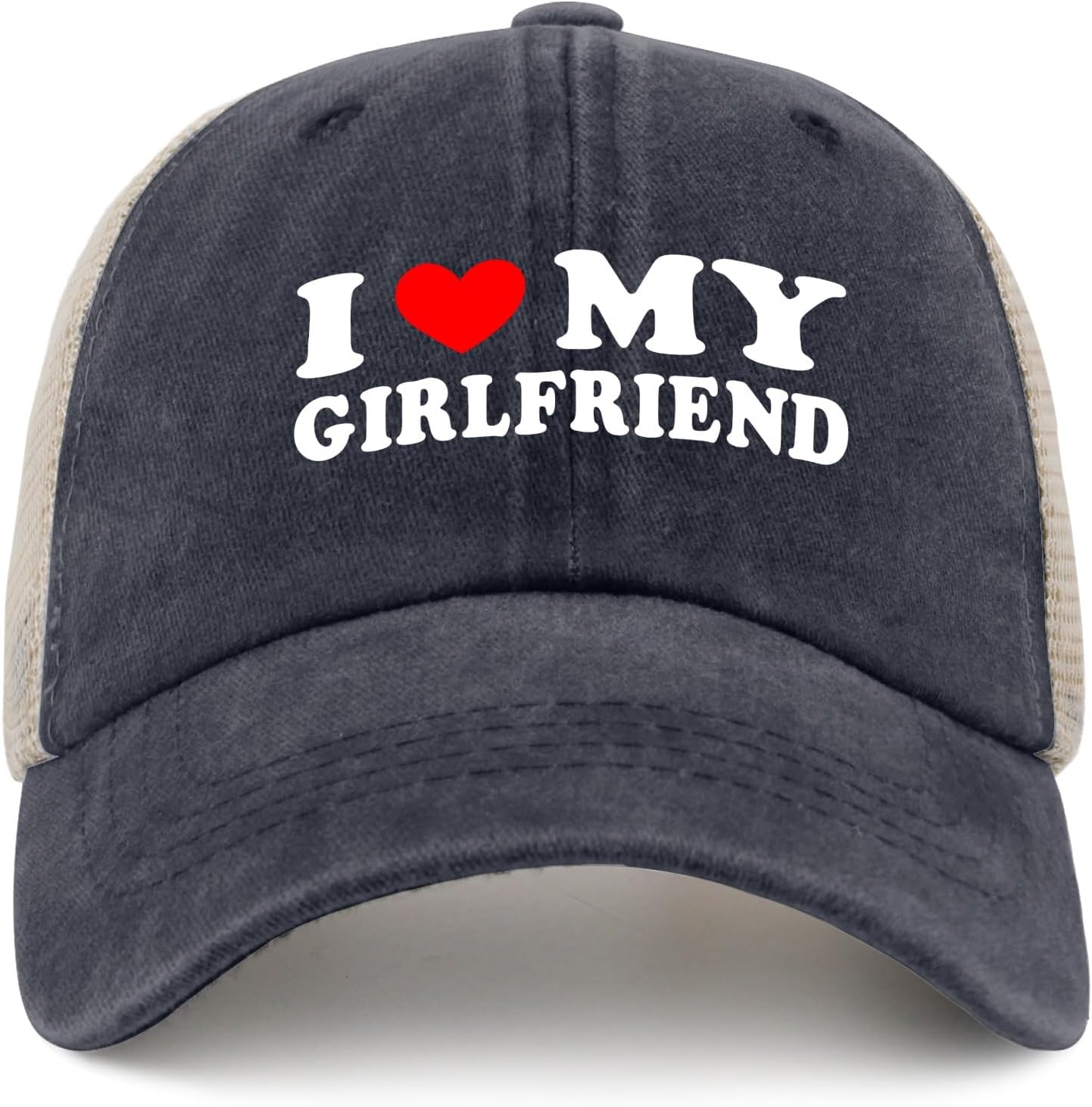 I Heart My Girlfriend Funny Hats for Men