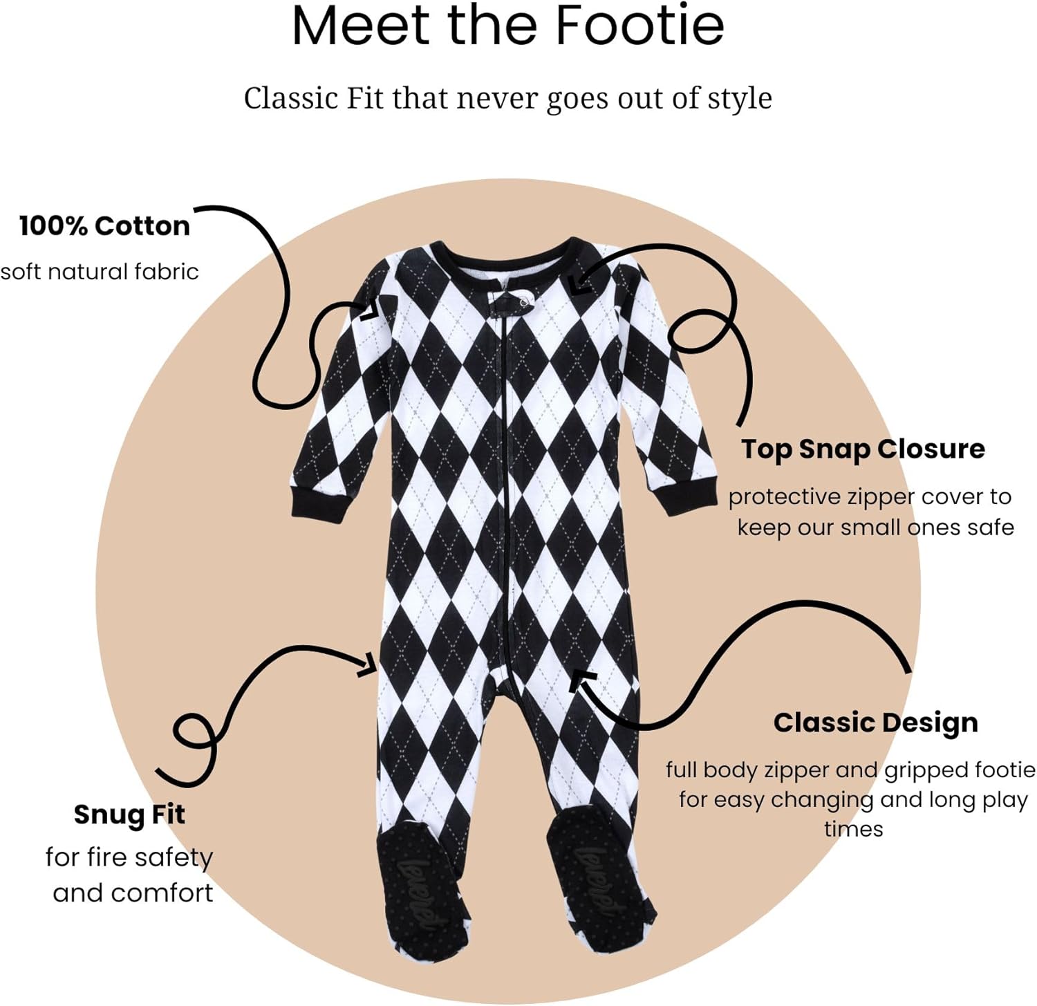 Leveret Kids Pajamas 100 Cotton Toddler Sleepwear