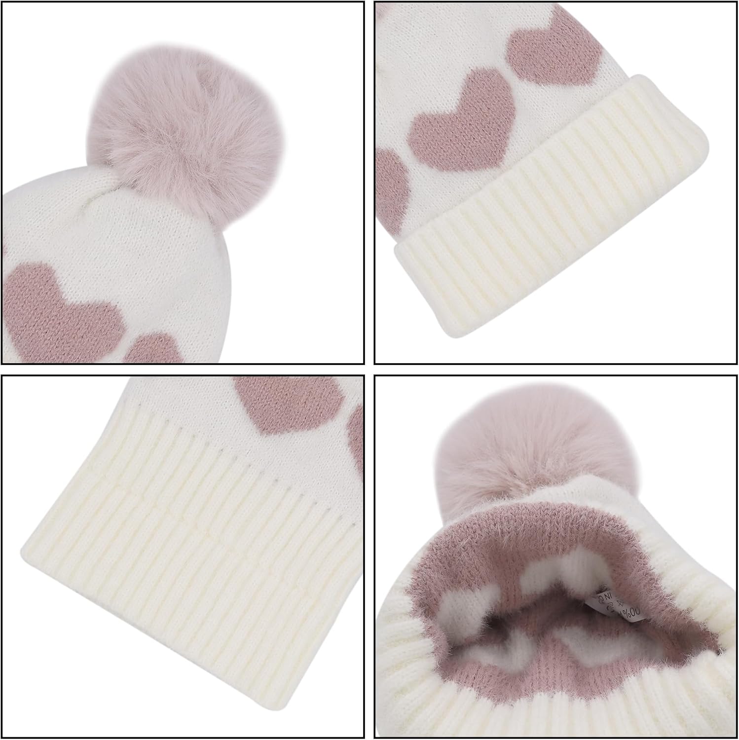 ANKOMINA Baby Winter Beanie Hat