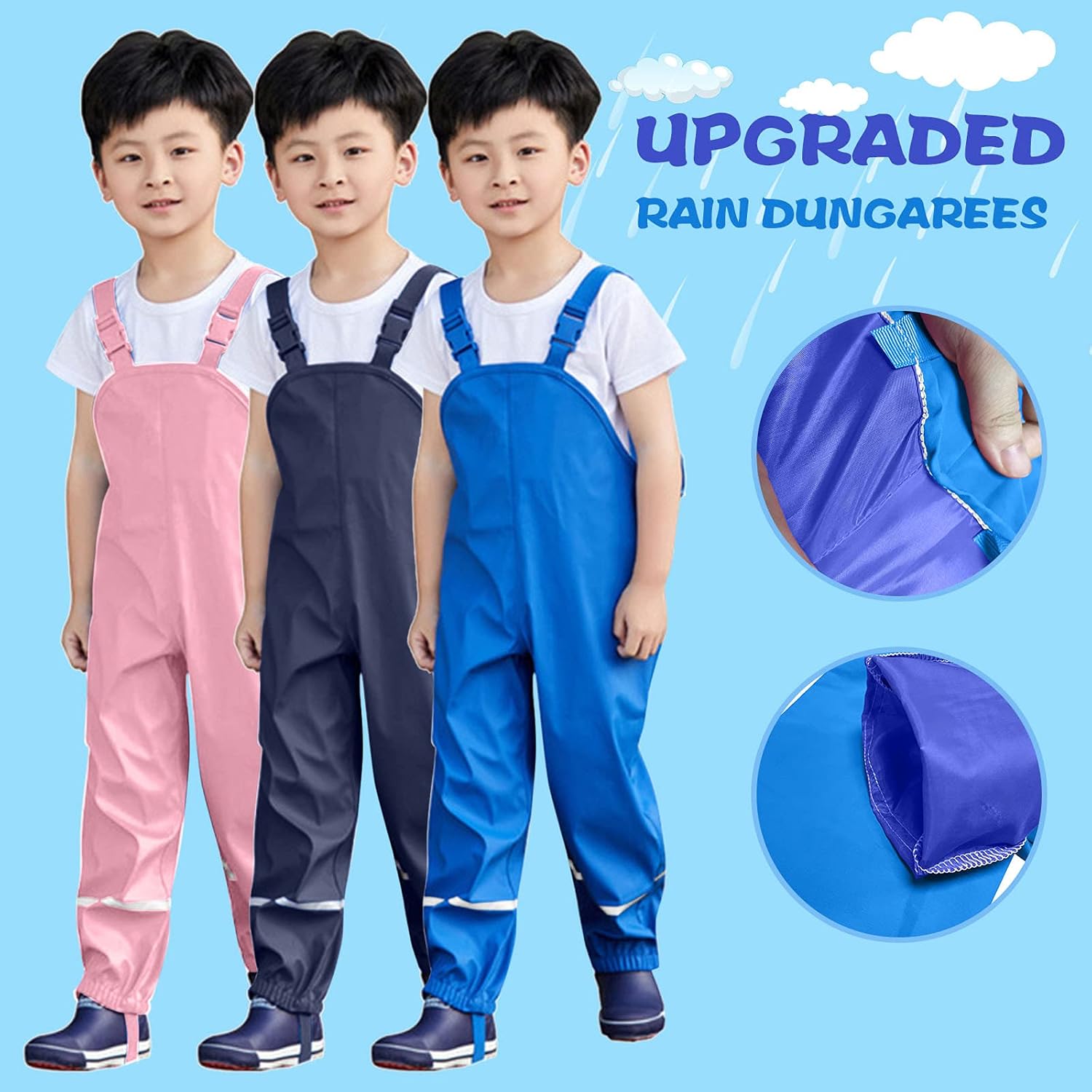 POLG Toddler Rain Pants from POLG - rain pants for toddlers