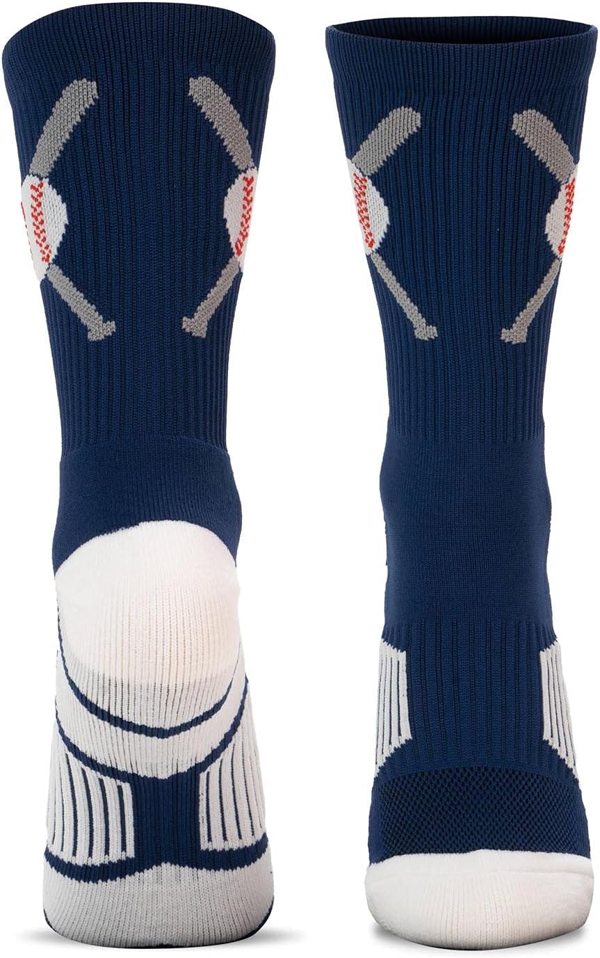 ChalkTalkSPORTS Baseball Mid-Calf Socks for Youth Adults