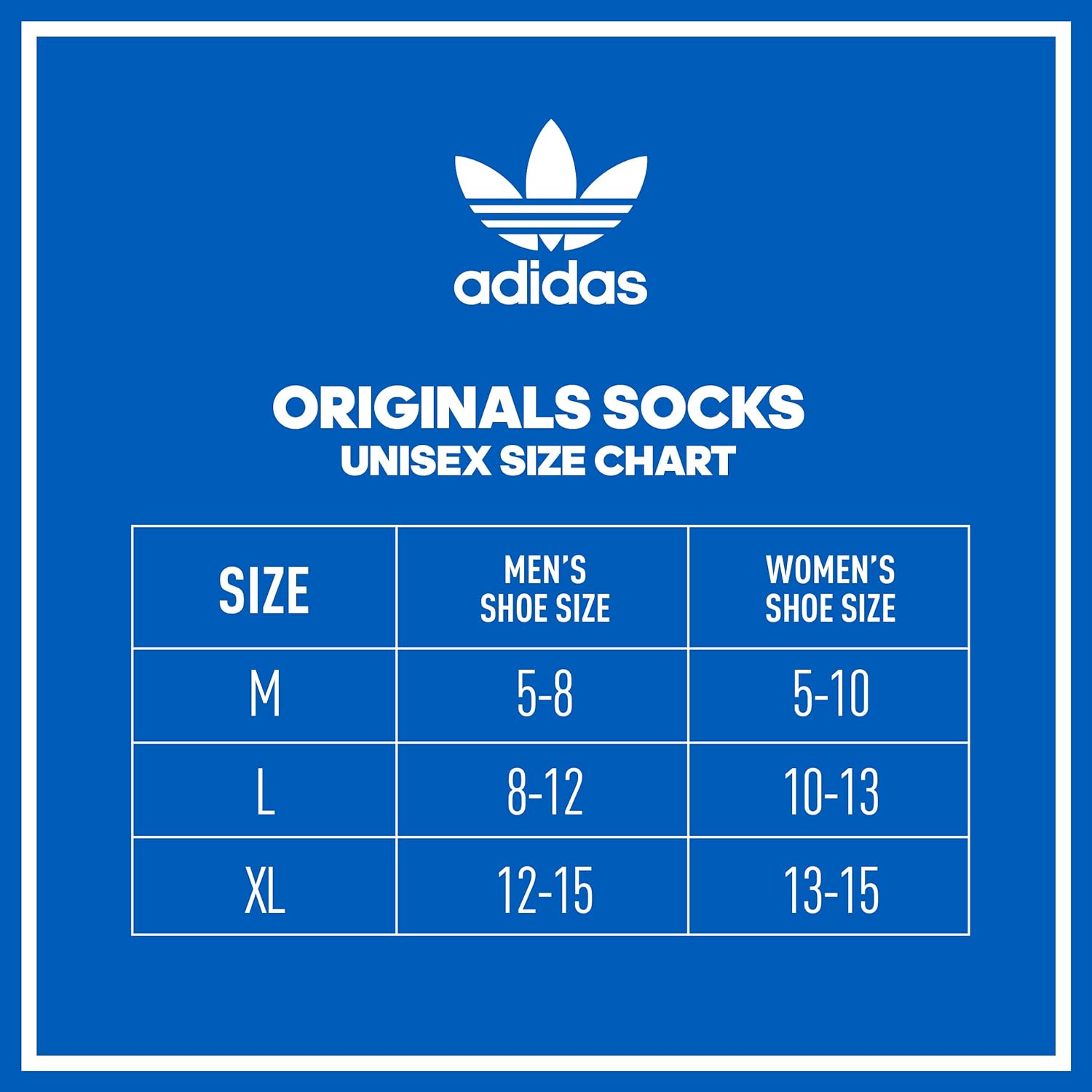 Adidas OriginalsMoisture-wicking Crew Socks 6 Pairs Durable arch support