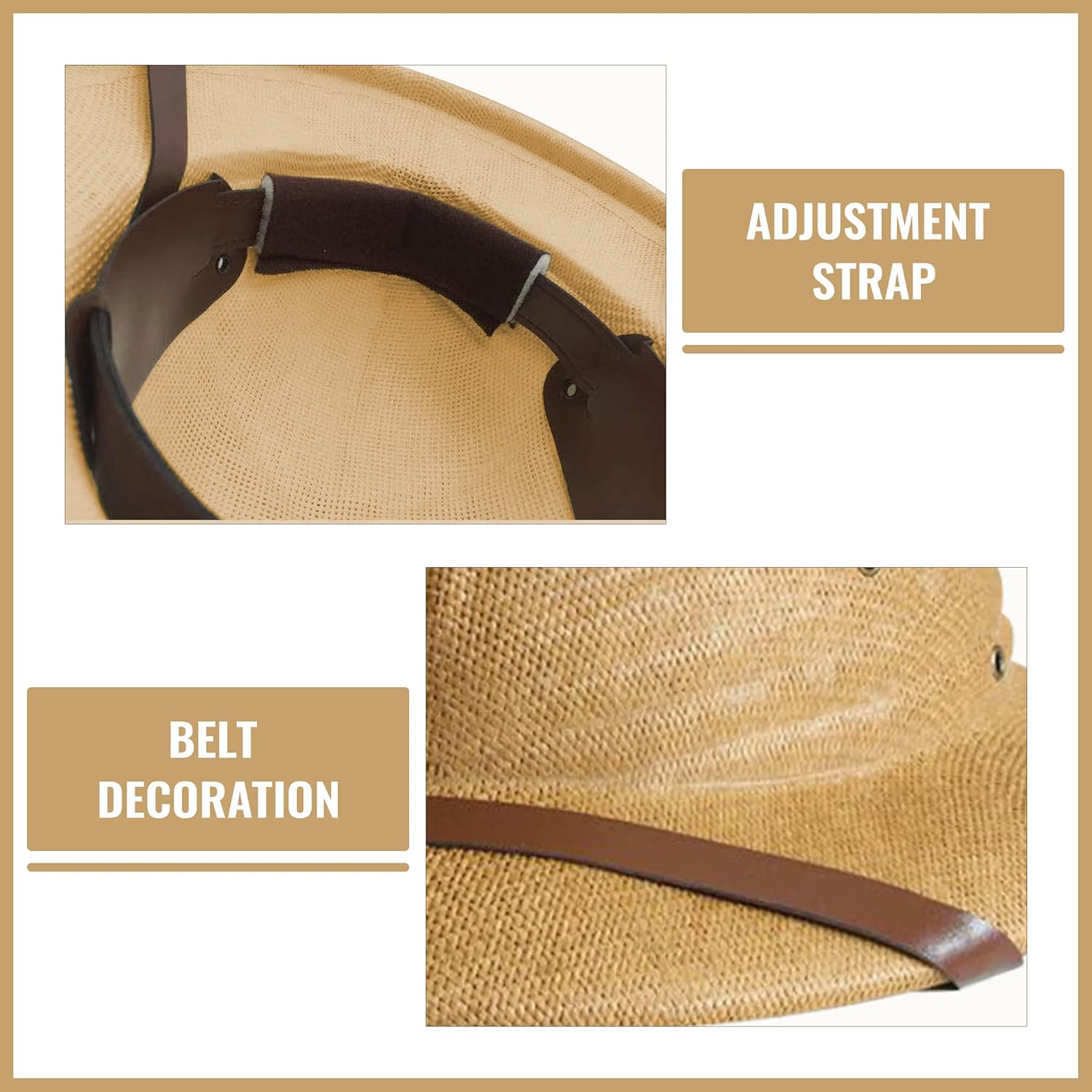 SAJUZEN 100 STRAW HELMET PITH SUN HAT FOR Vs Dads Choice