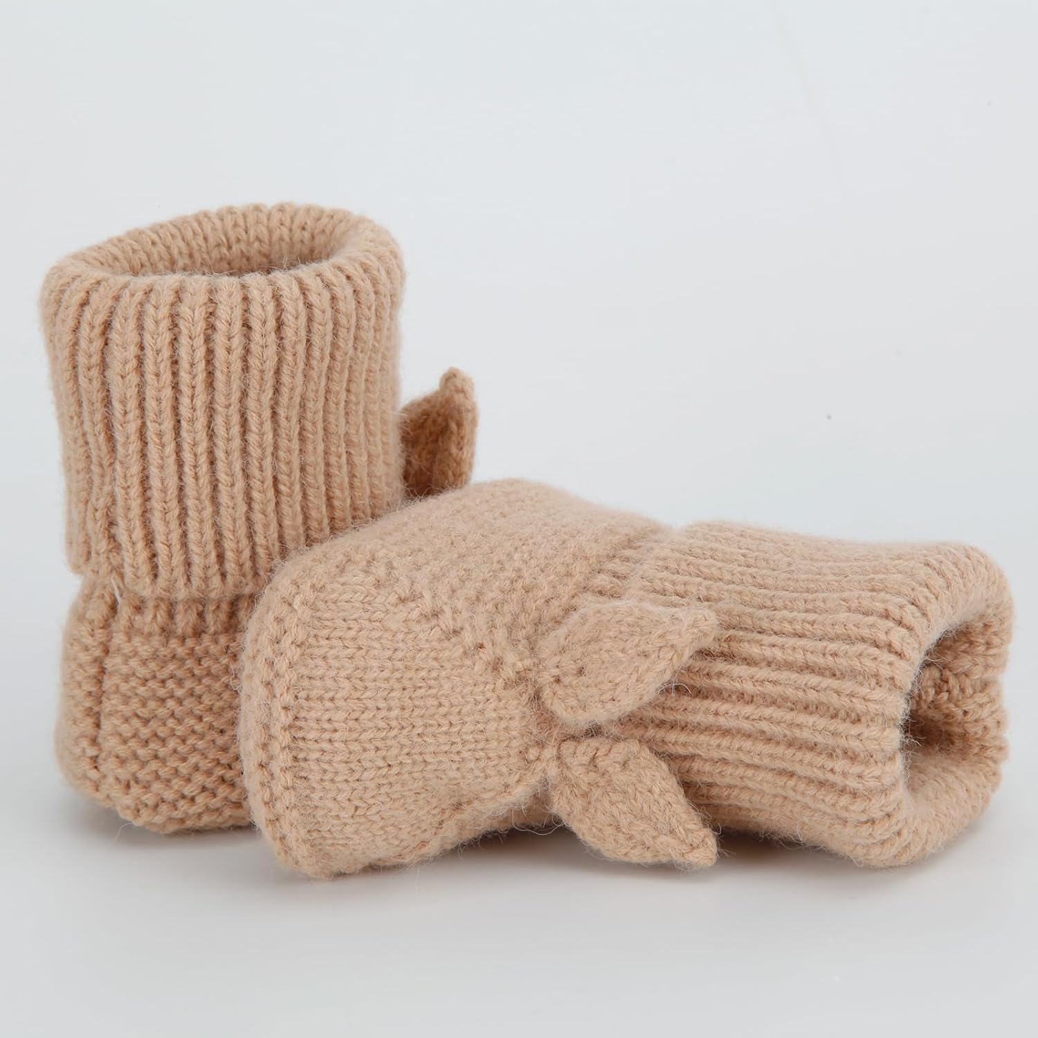 Loyfoky Baby Booties - Soft Knit For Newborns Walkers and Toddlers