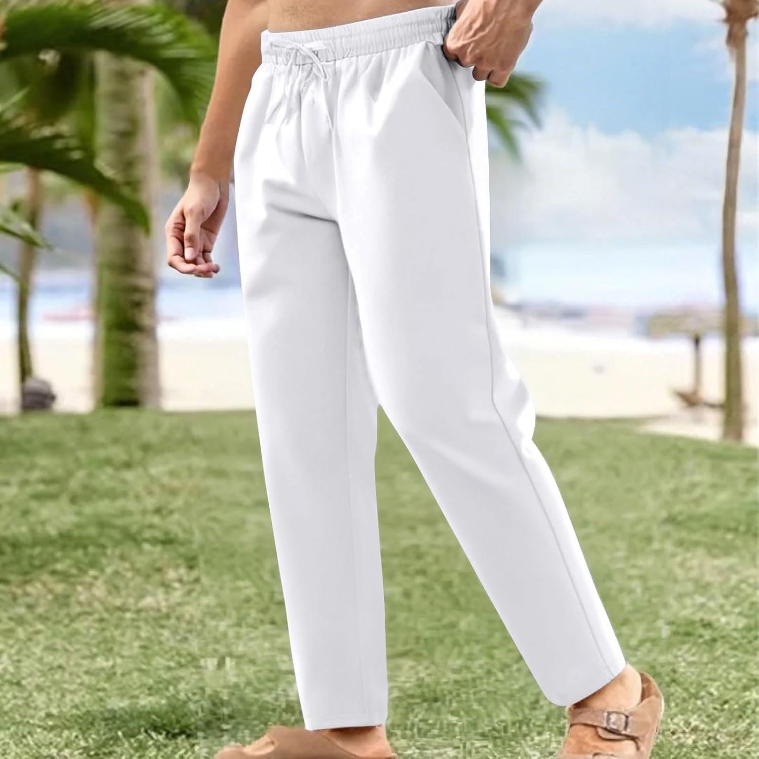 Comfortable Linen Pants for Sleep Style