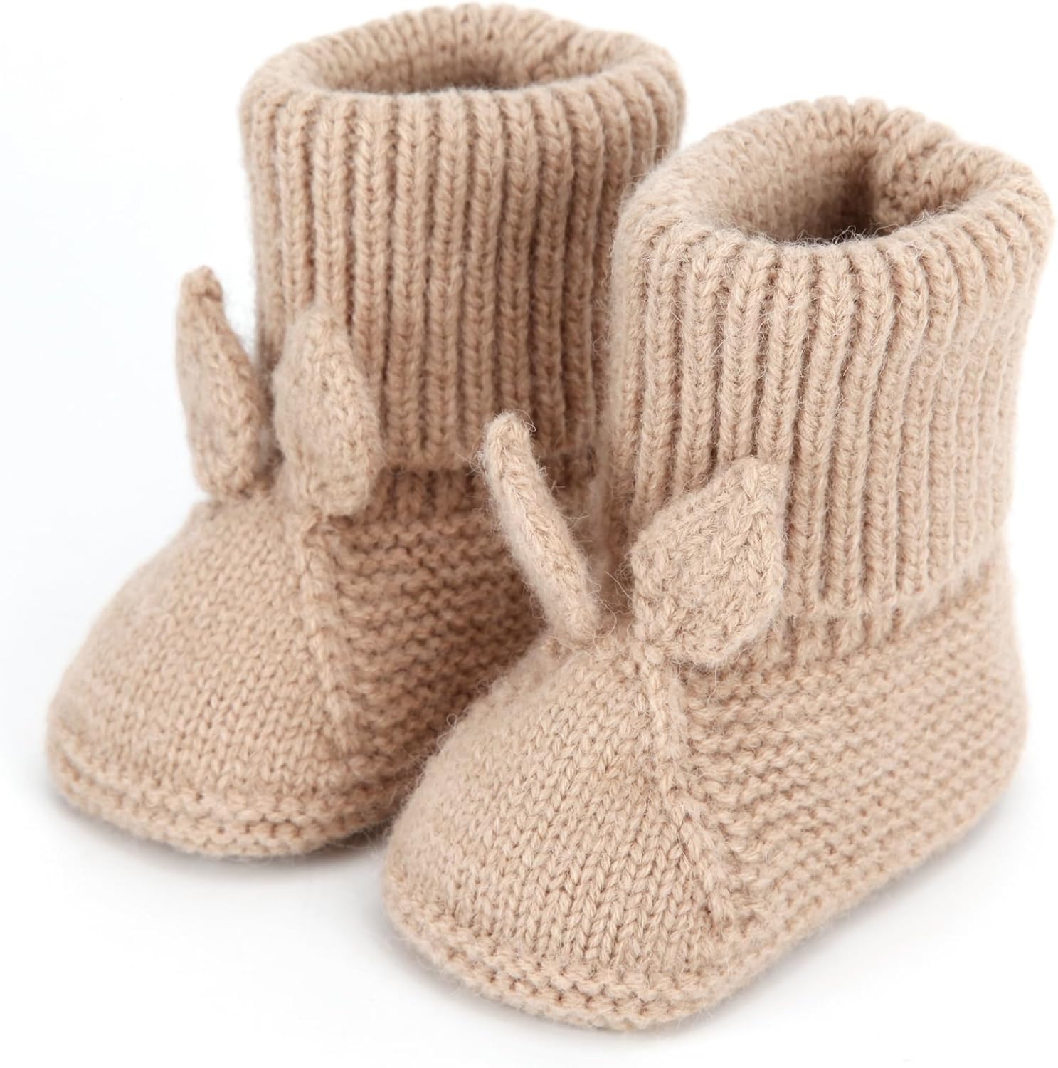 Loyfoky Baby Booties - Soft Knit For Newborns Walkers and Toddlers
