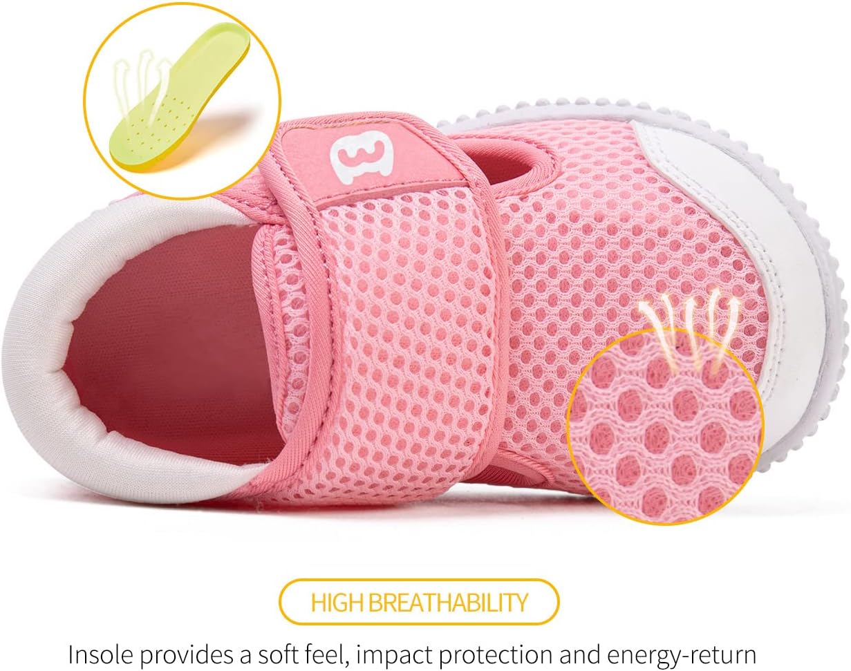 BMCiTYBM Baby Sneakers Non-Slip First Walkers for 6-24 Months