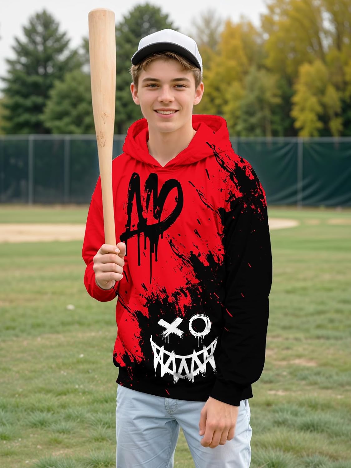 Wangstar Graphic Hoodies for Boys 8-16