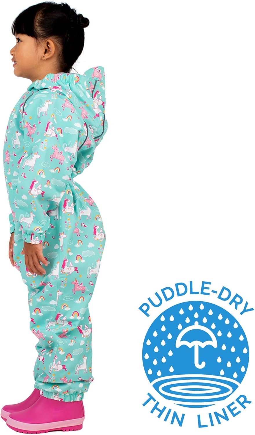 JAN JUL Waterproof Windproof rain coveralls for kids