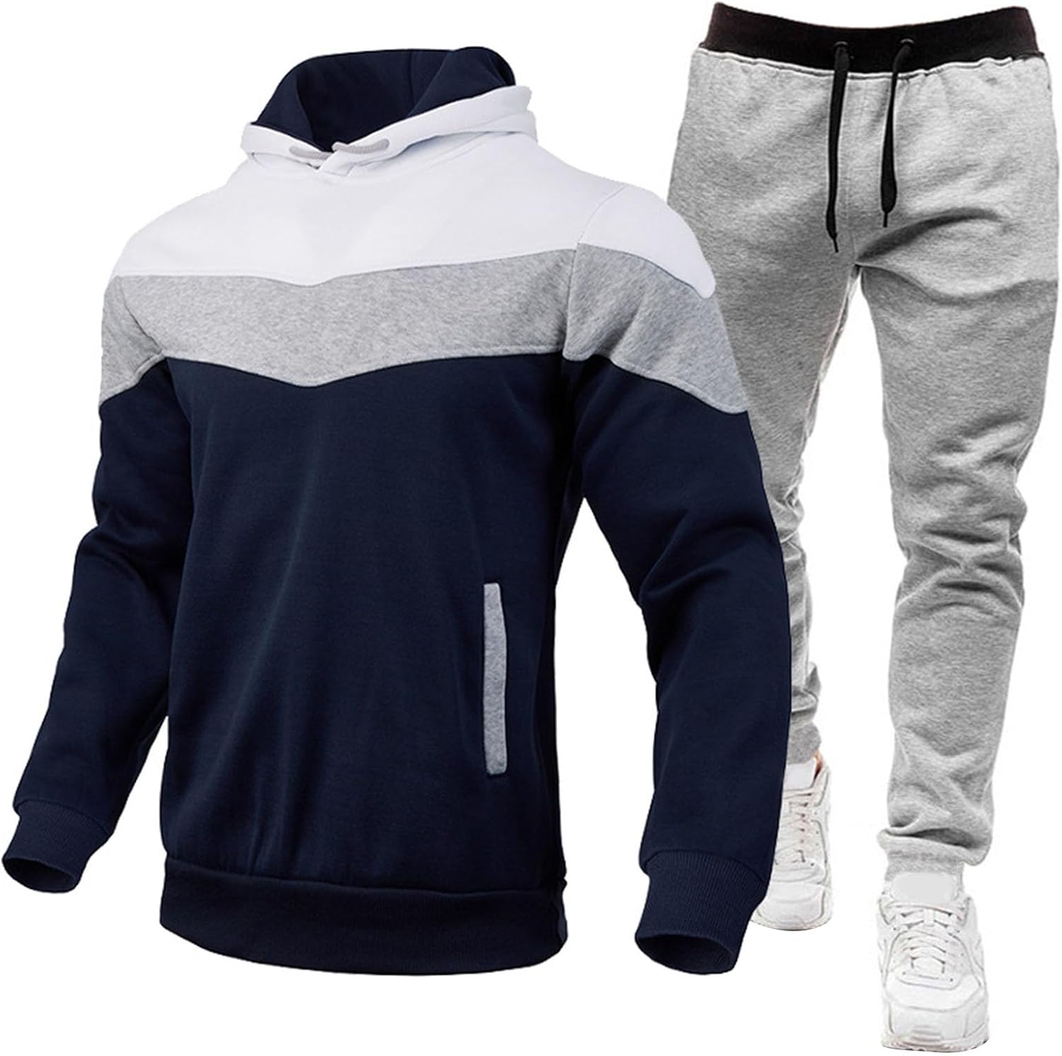 Cambkatl Color Block Tracksuit Set