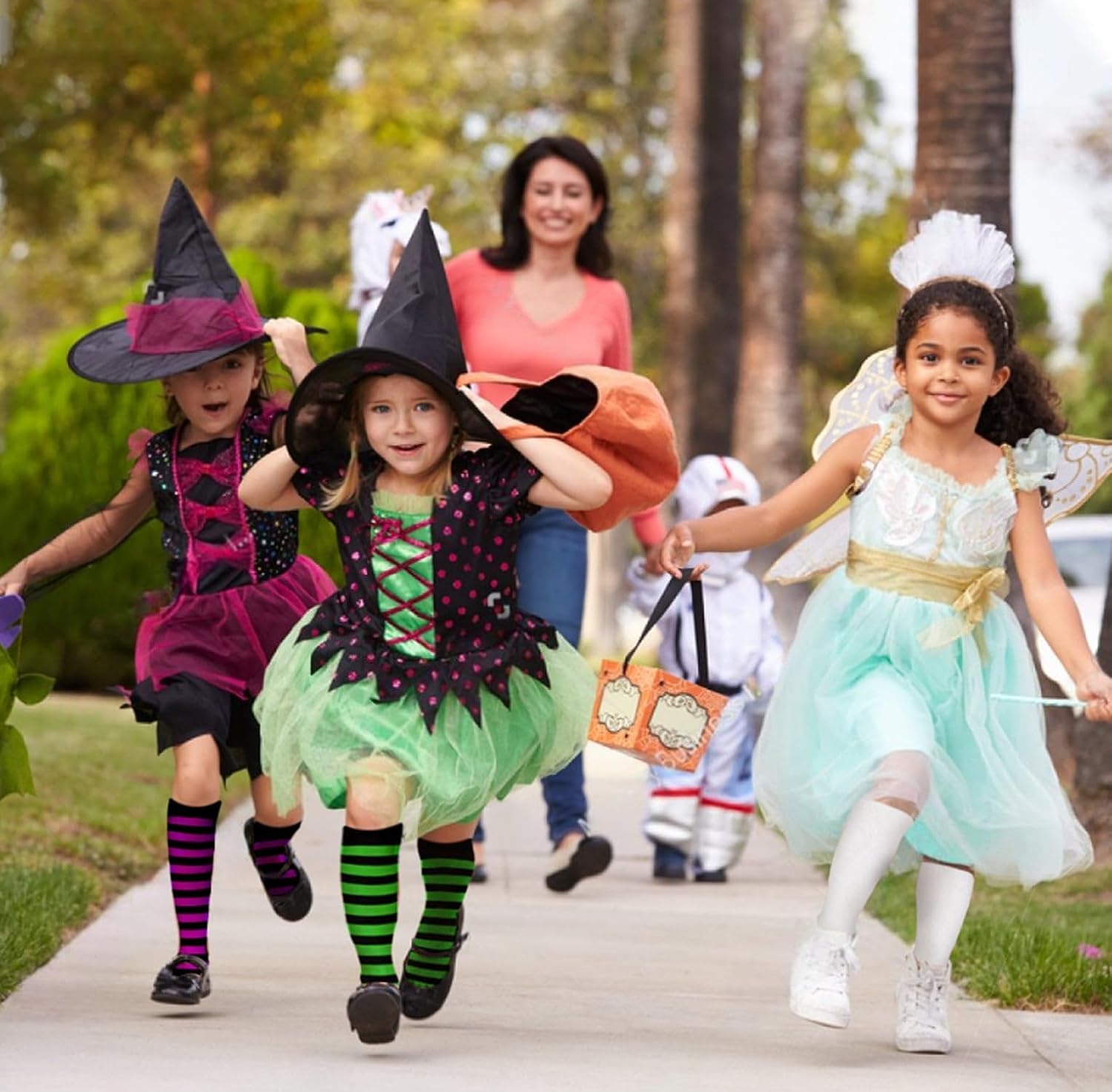 Dress Up America Striped Knee High Socks for Kids