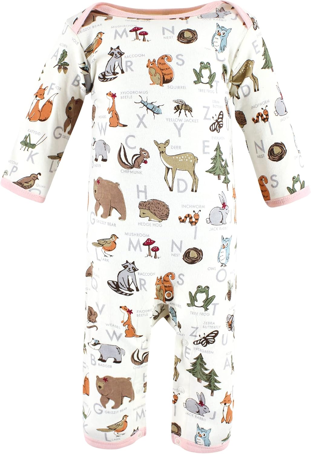 Hudson Baby Touched by Nature Organic Cotton Coveralls