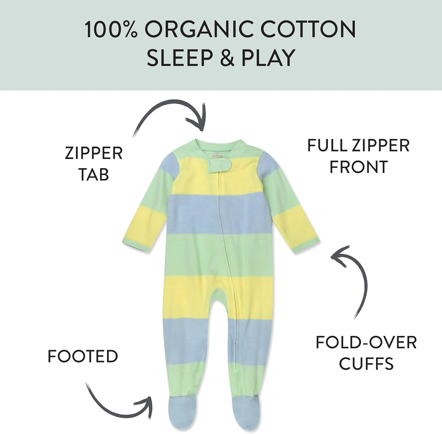 HonestBaby Organic Organic Pajamas