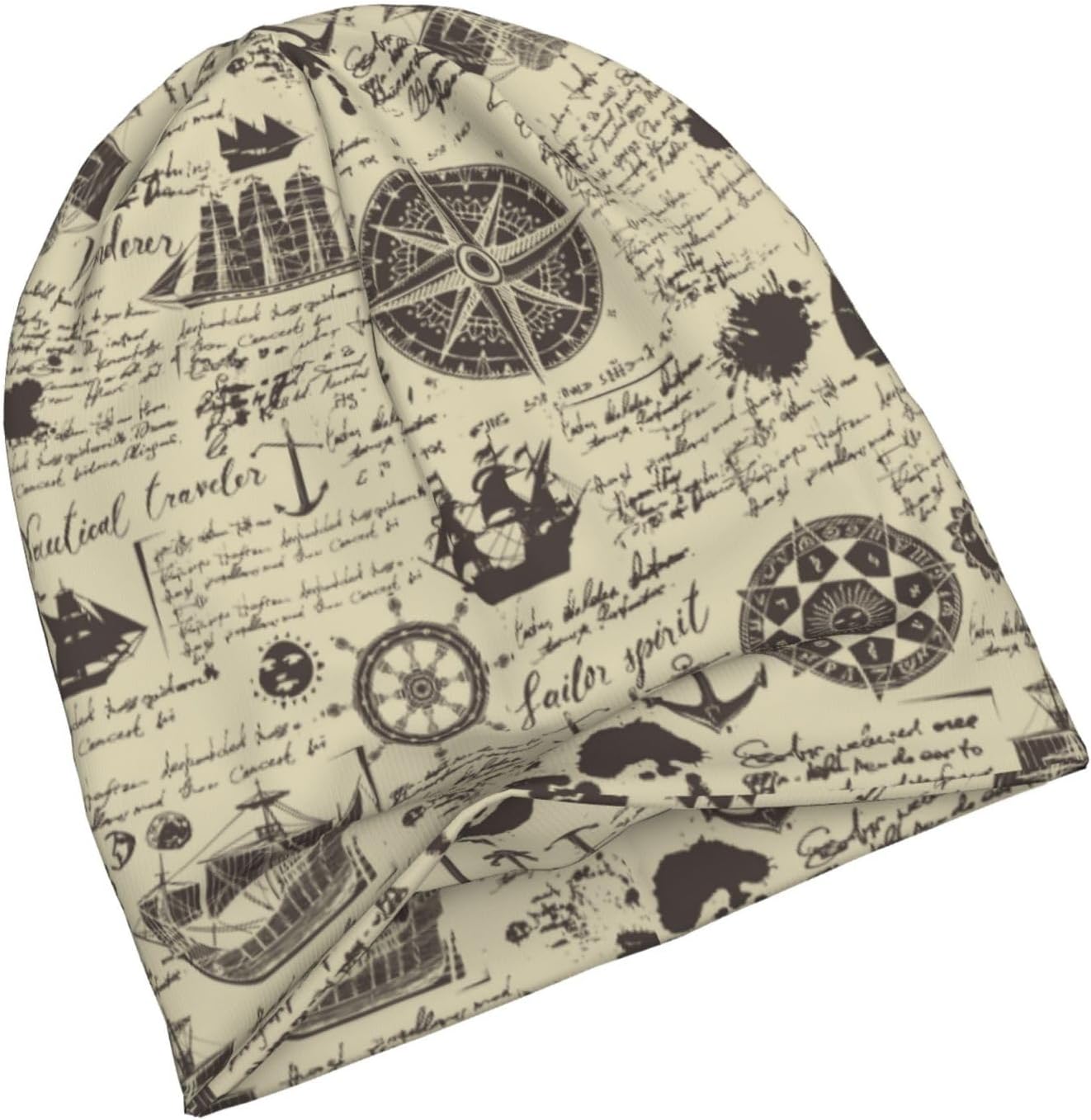 Novelty Unisex Beanie Hat Winter Skull Cap Knit Cuff