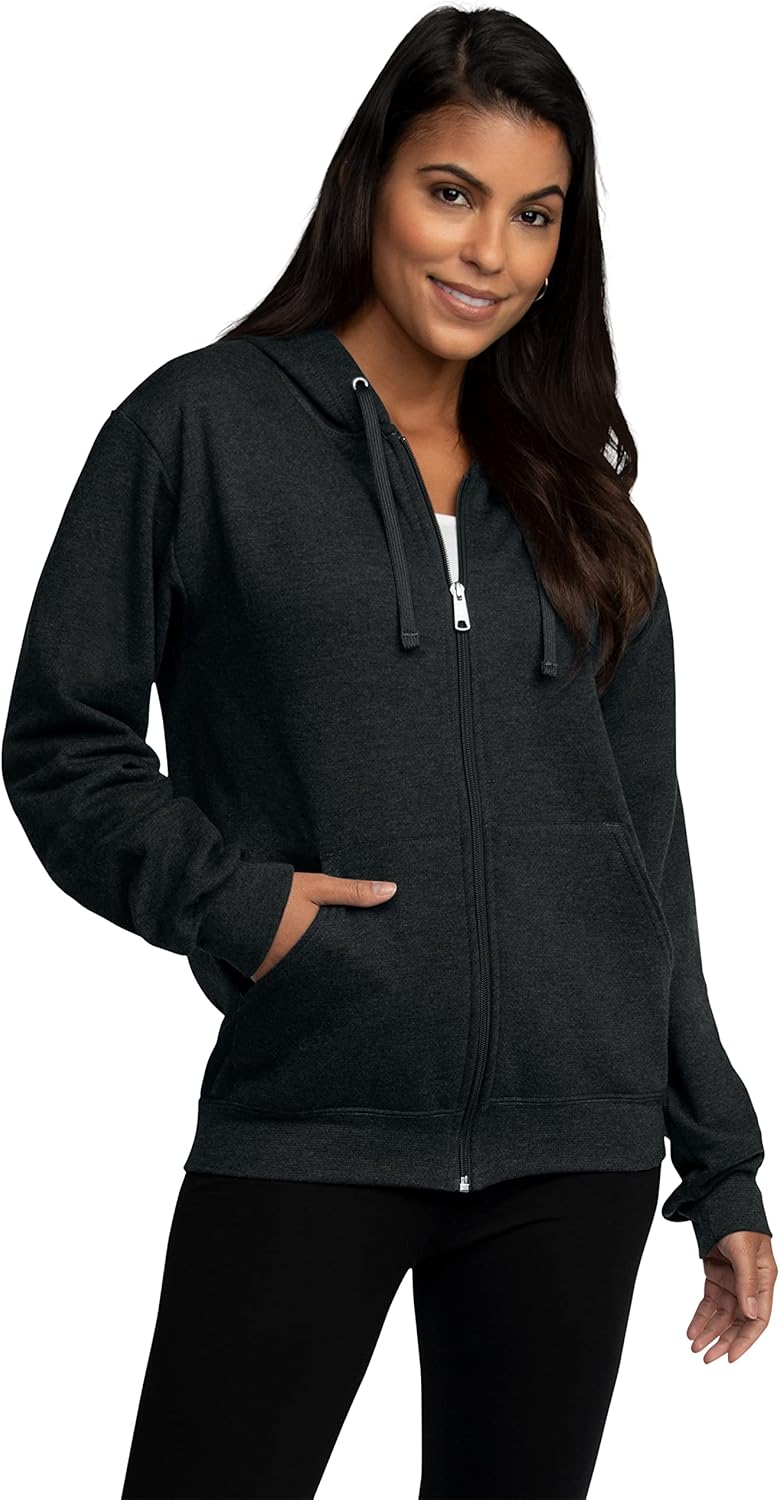 Fruit of the Loom Mens Unisex Full Zip Fleece