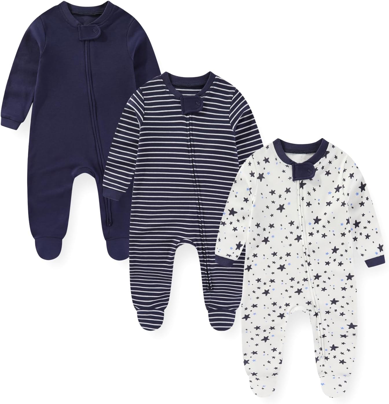 Adorable 3-Pack Romper Set for Babies