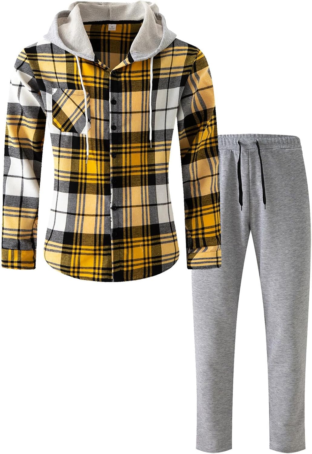 Mens Comfortable Active Tracksuit Set