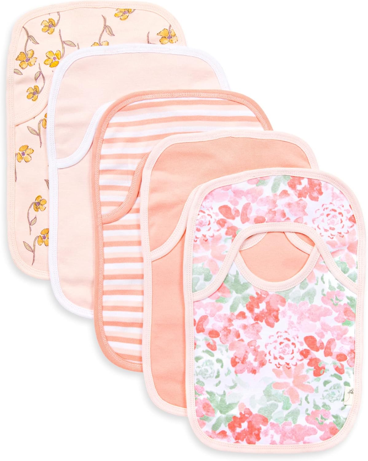 Burts Bees Baby Sleepy Bibs Stylish Soft Perfect for Little Ones