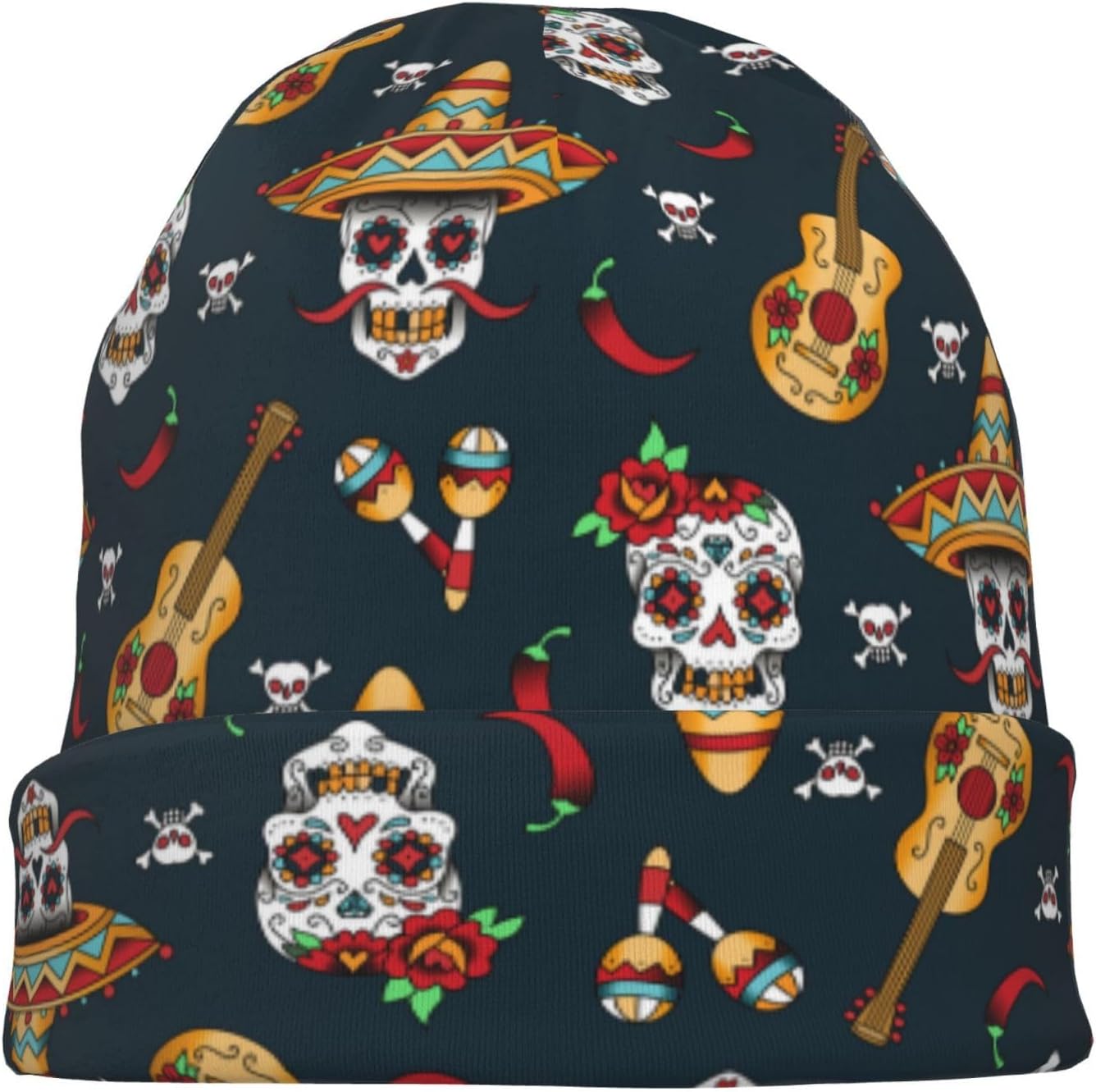 bttllke Novelty Unisex Beanie Hat Winter Cuff Knit Cap for Men Women