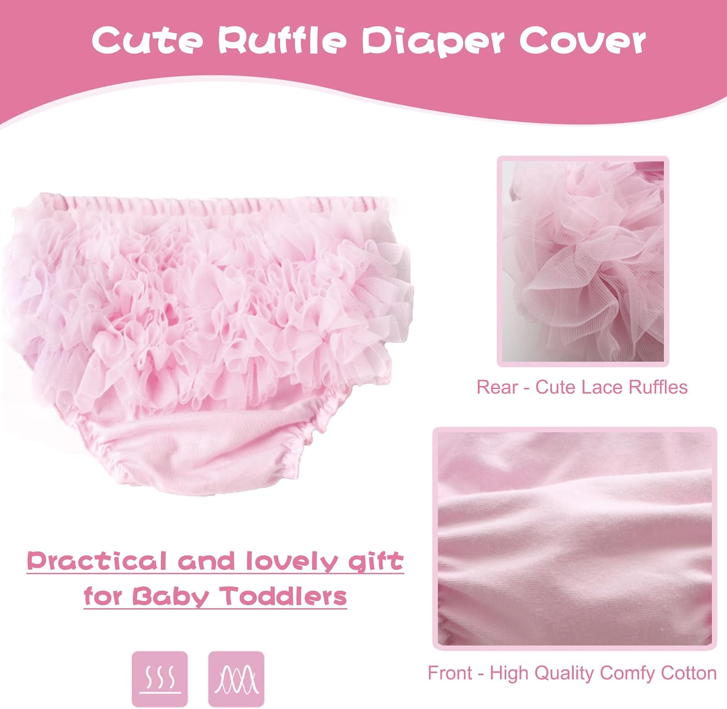 Perfect Diaper Covers for Babies Soft Stretchy Cutesy Multiple Sizes