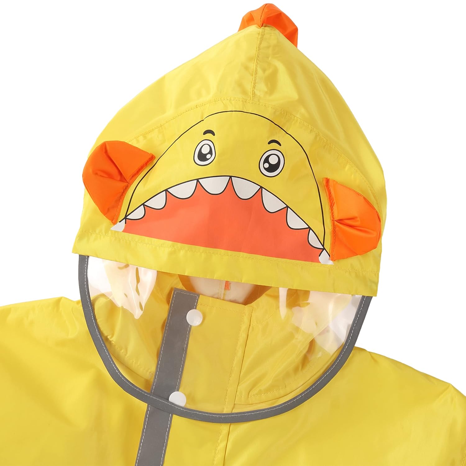 Fewlby Toddler Rain Jacket Cartoon Print