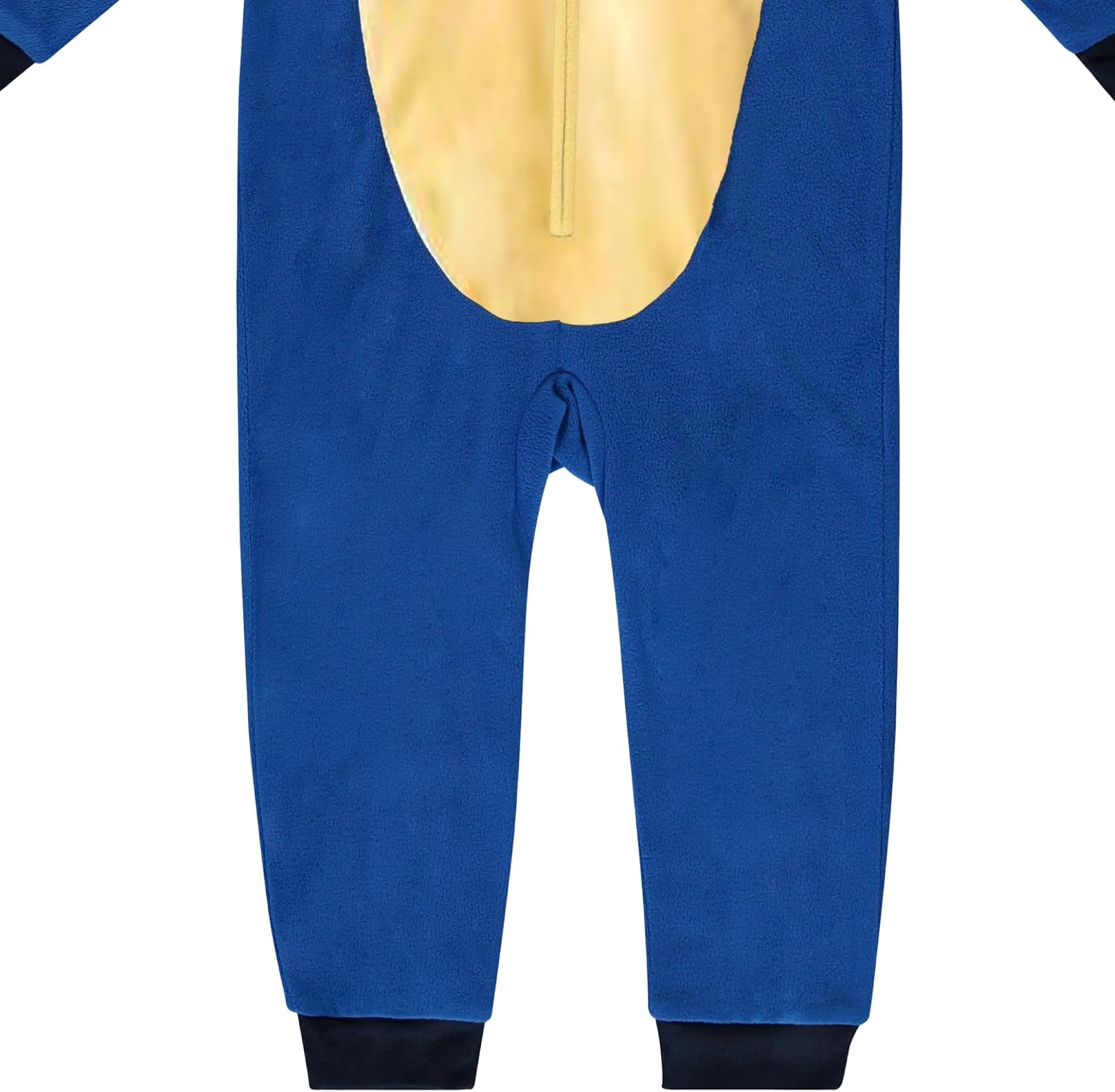 Sonic The Hedgehog Boys Kids Pajama Onesie - Long Sleeve Zip Up Hooded Sleep Robe