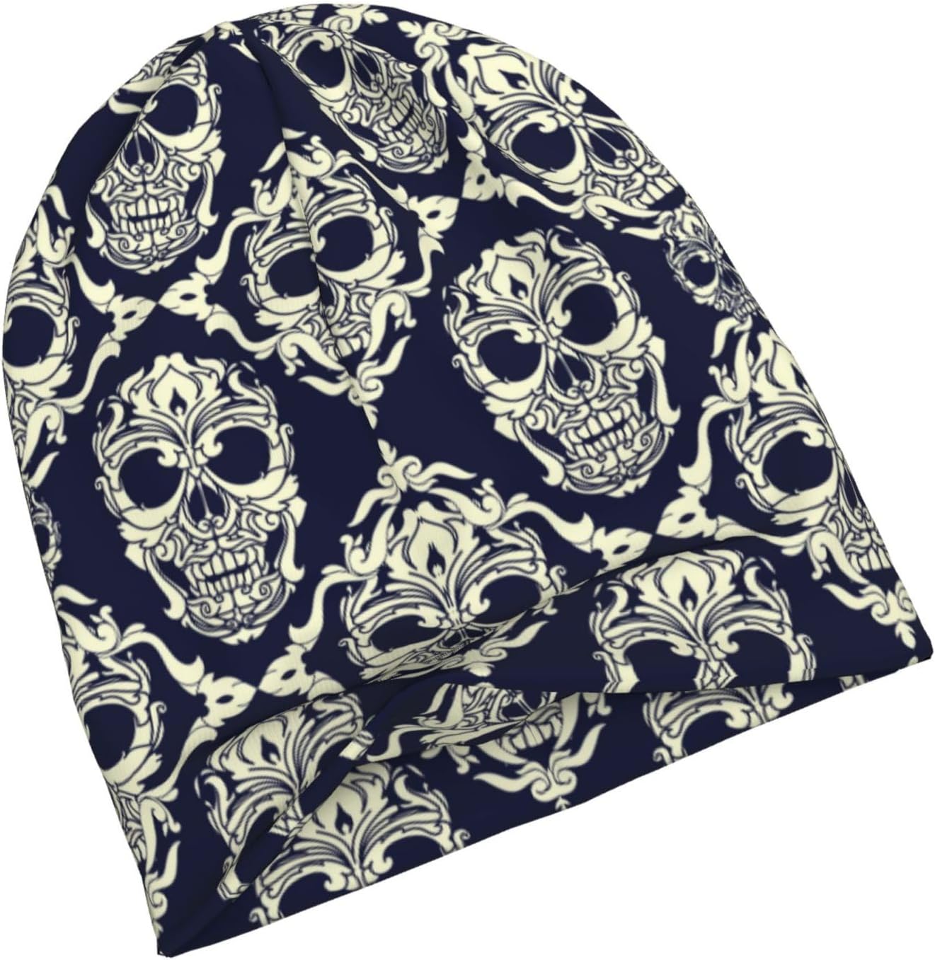 Unisex Skull Beanie Soft Winter
