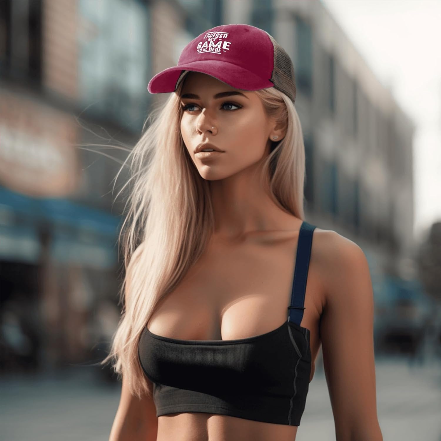 Funny Trucker Hat for Gamers