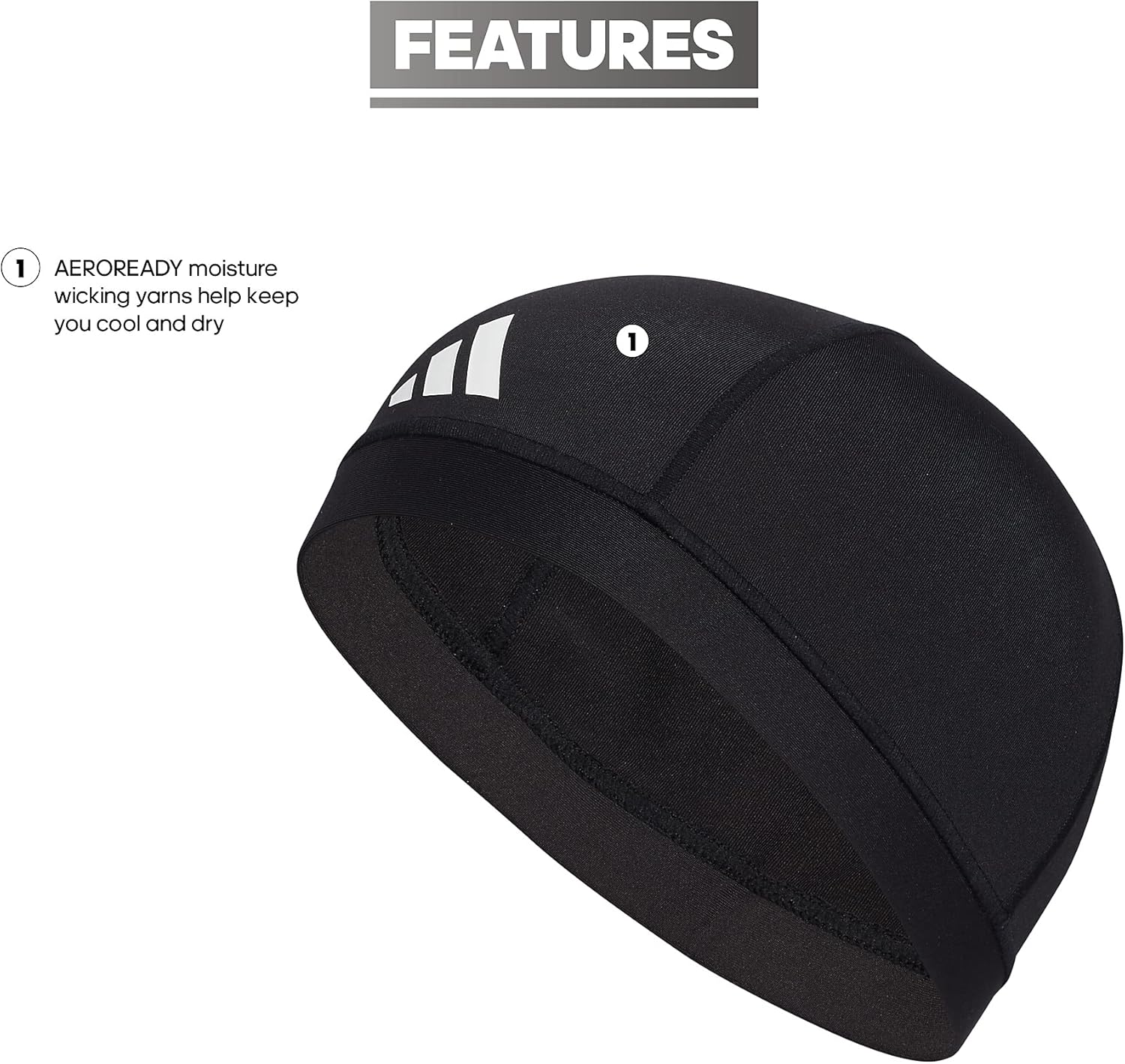 adidas Aeroready Football Skull Cap for Men