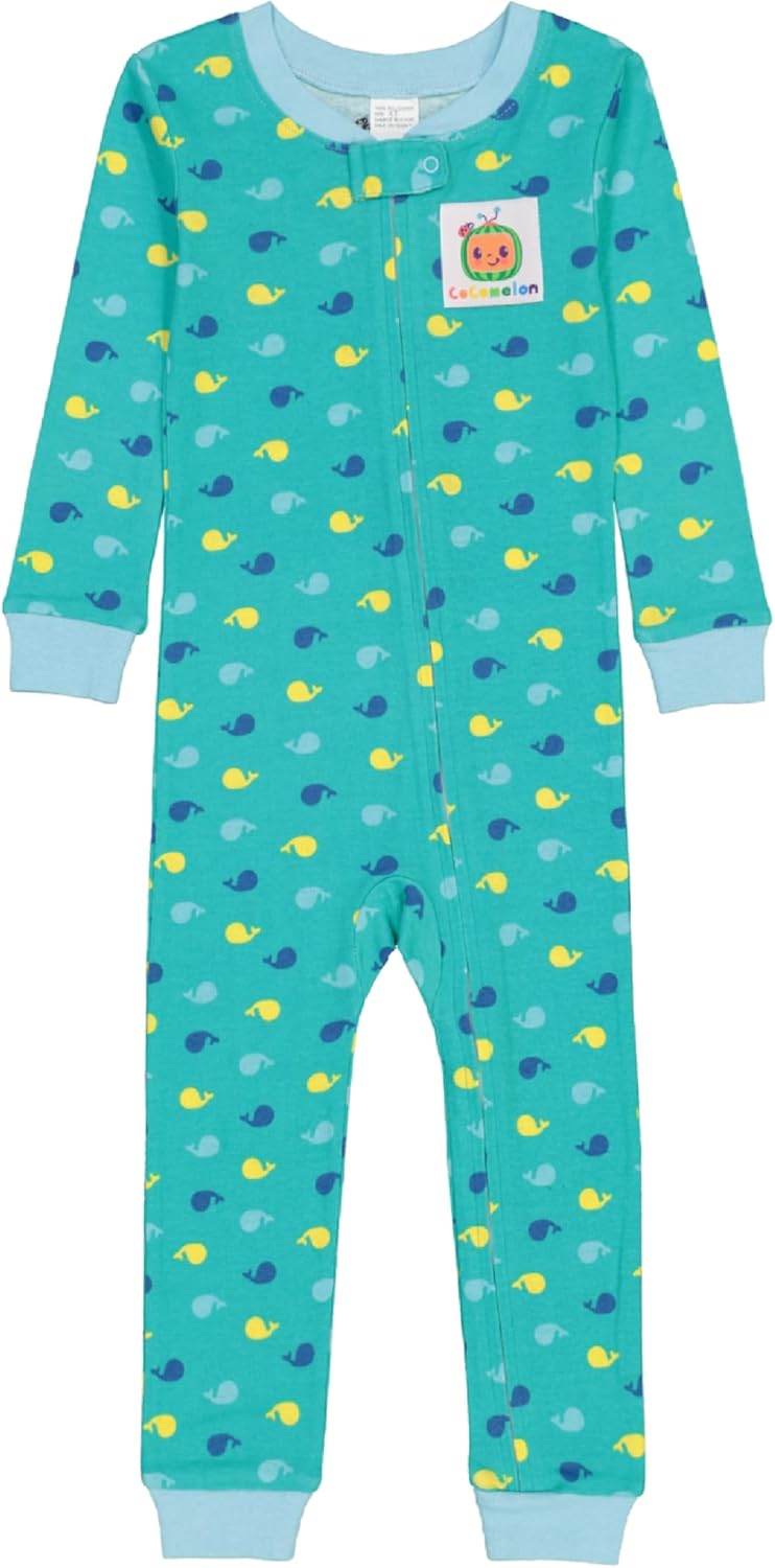 CoComelon Unisex Kids Pajamas - Snug Fit for Insomnia and Playtime