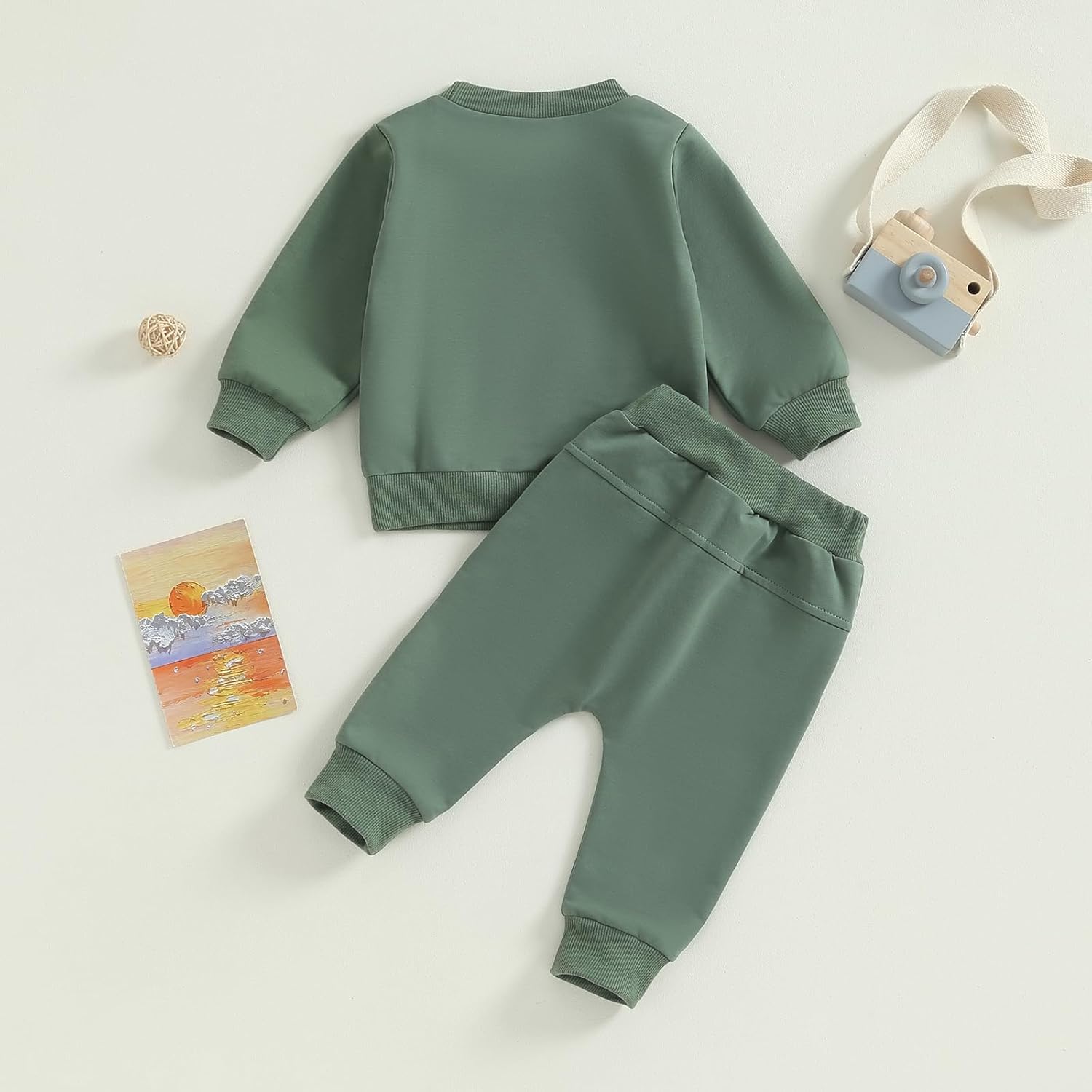 Organic Cotton Toddler Outfit Set